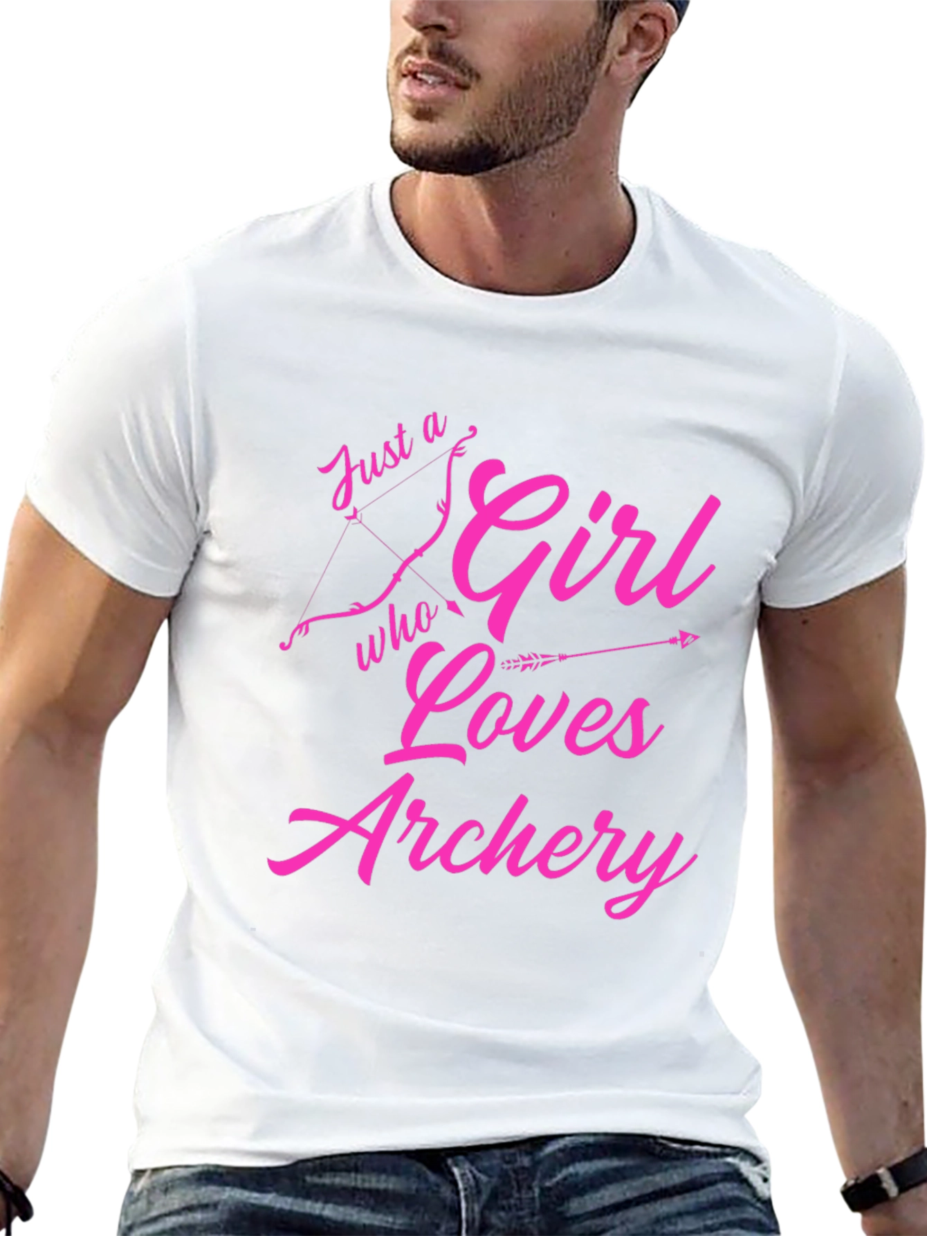 Archery Girl T-Shirt - Bow & Arrow Design