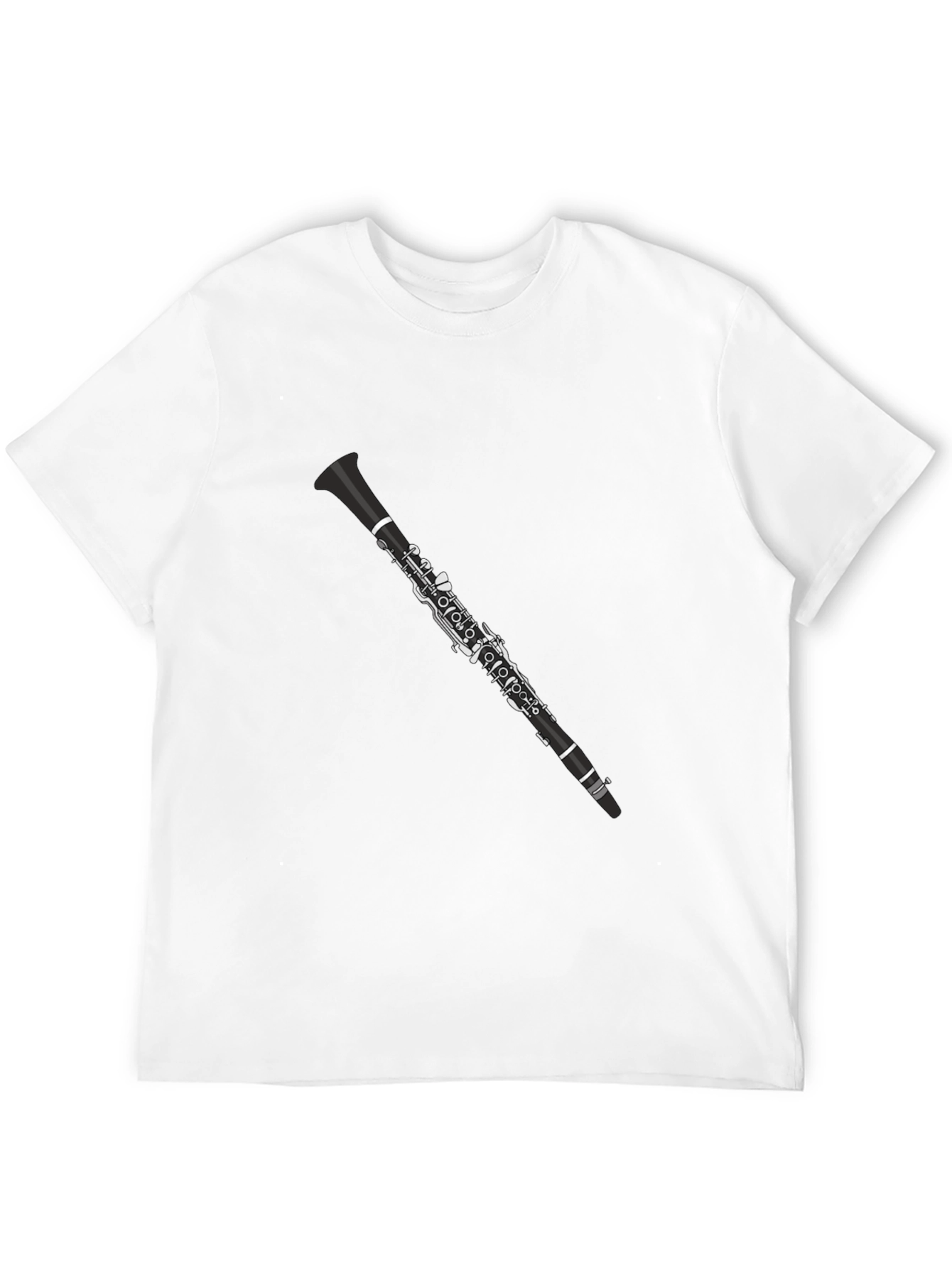 Clarinet Graphic T-Shirt - Music Lover Tee