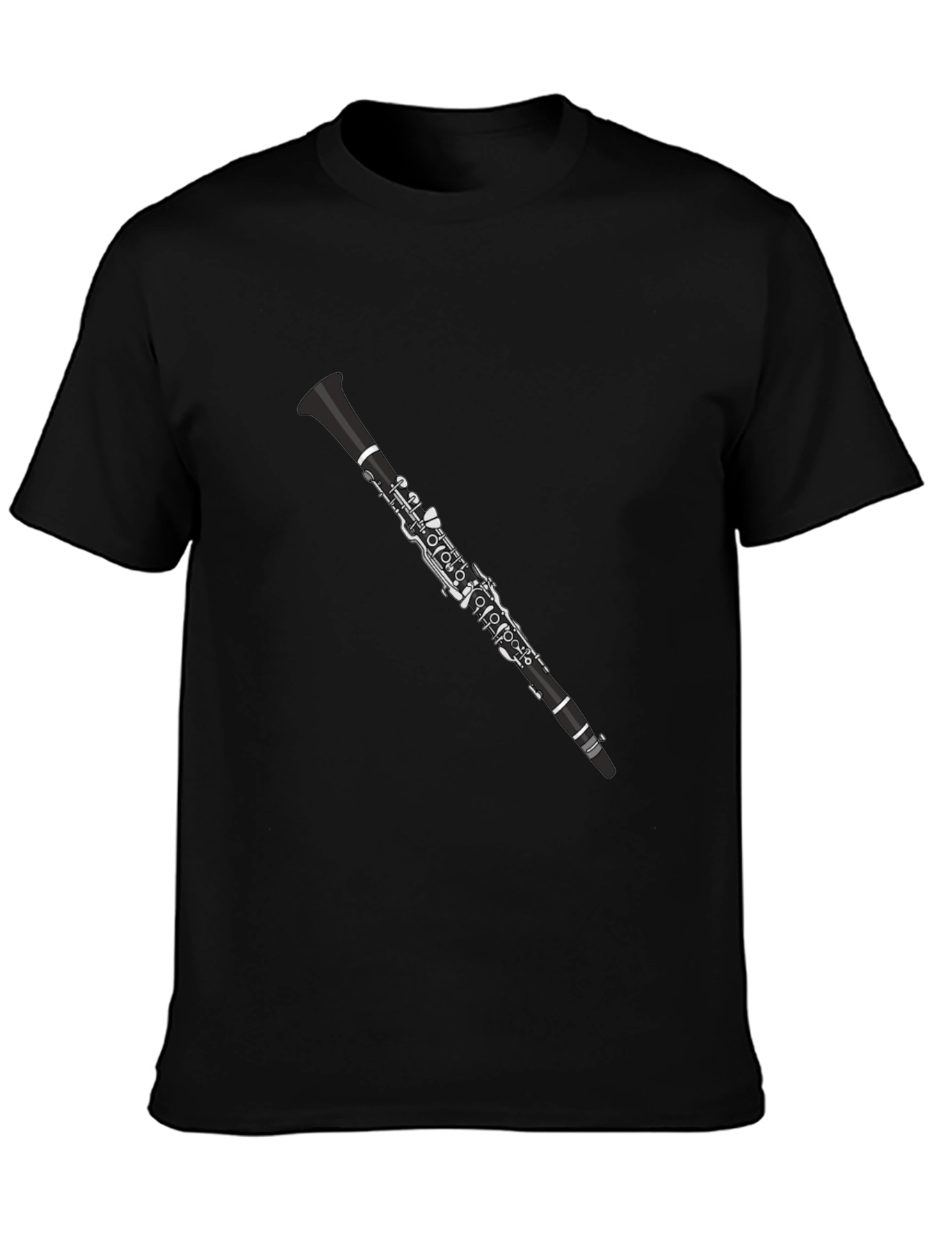 Clarinet Graphic T-Shirt - Music Lover Tee