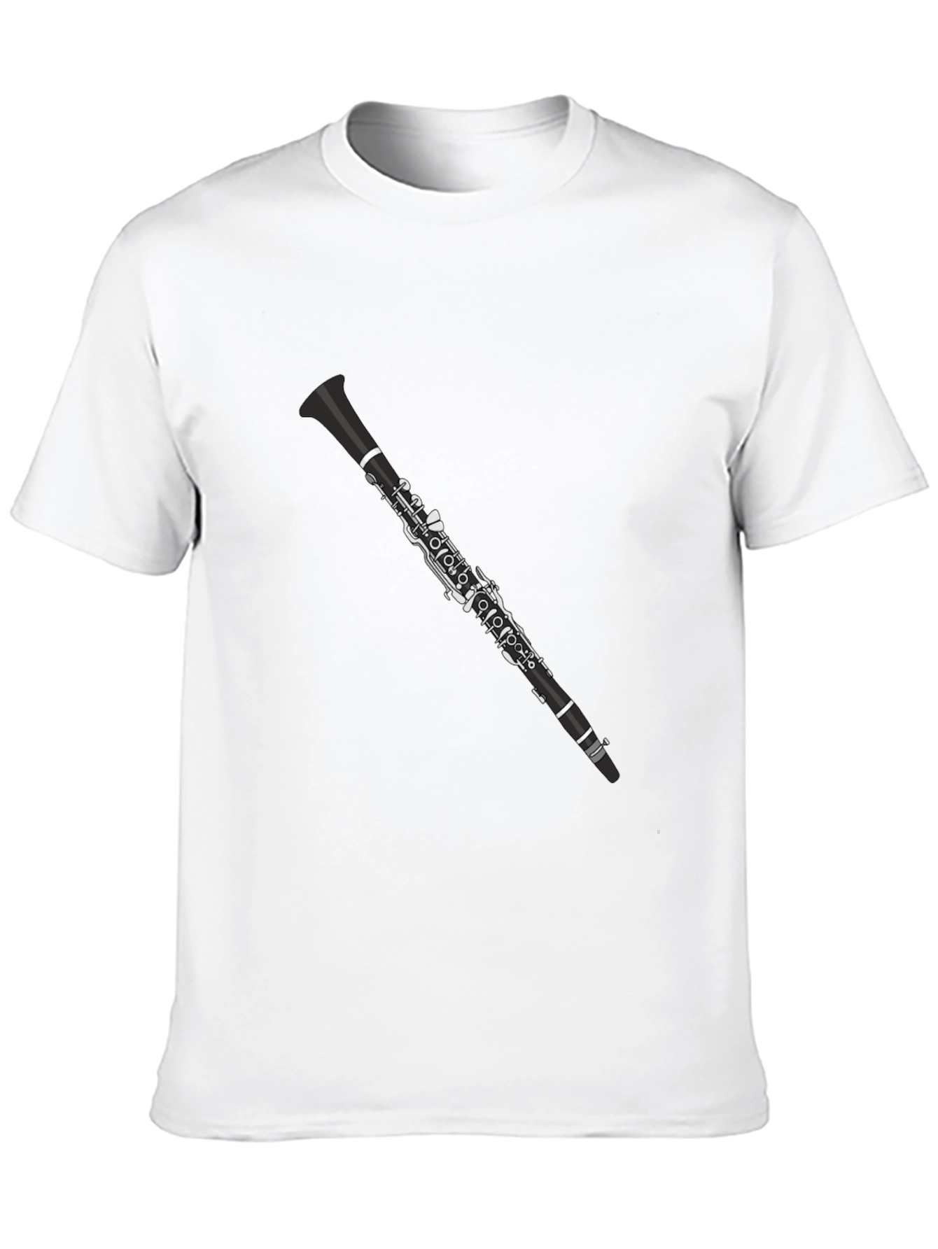 Clarinet Graphic T-Shirt - Music Lover Tee