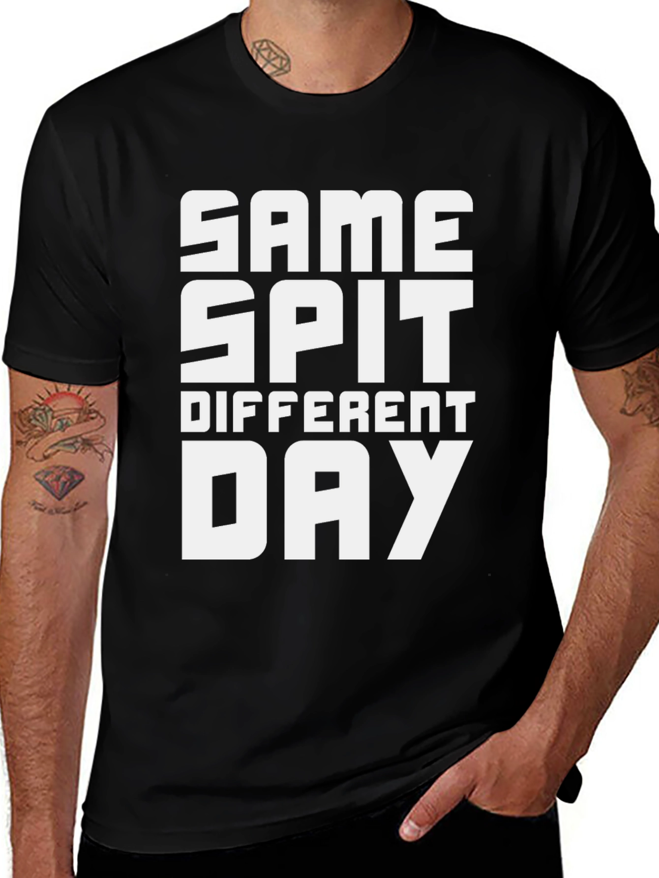 Same Spit Different Day Graphic Tee