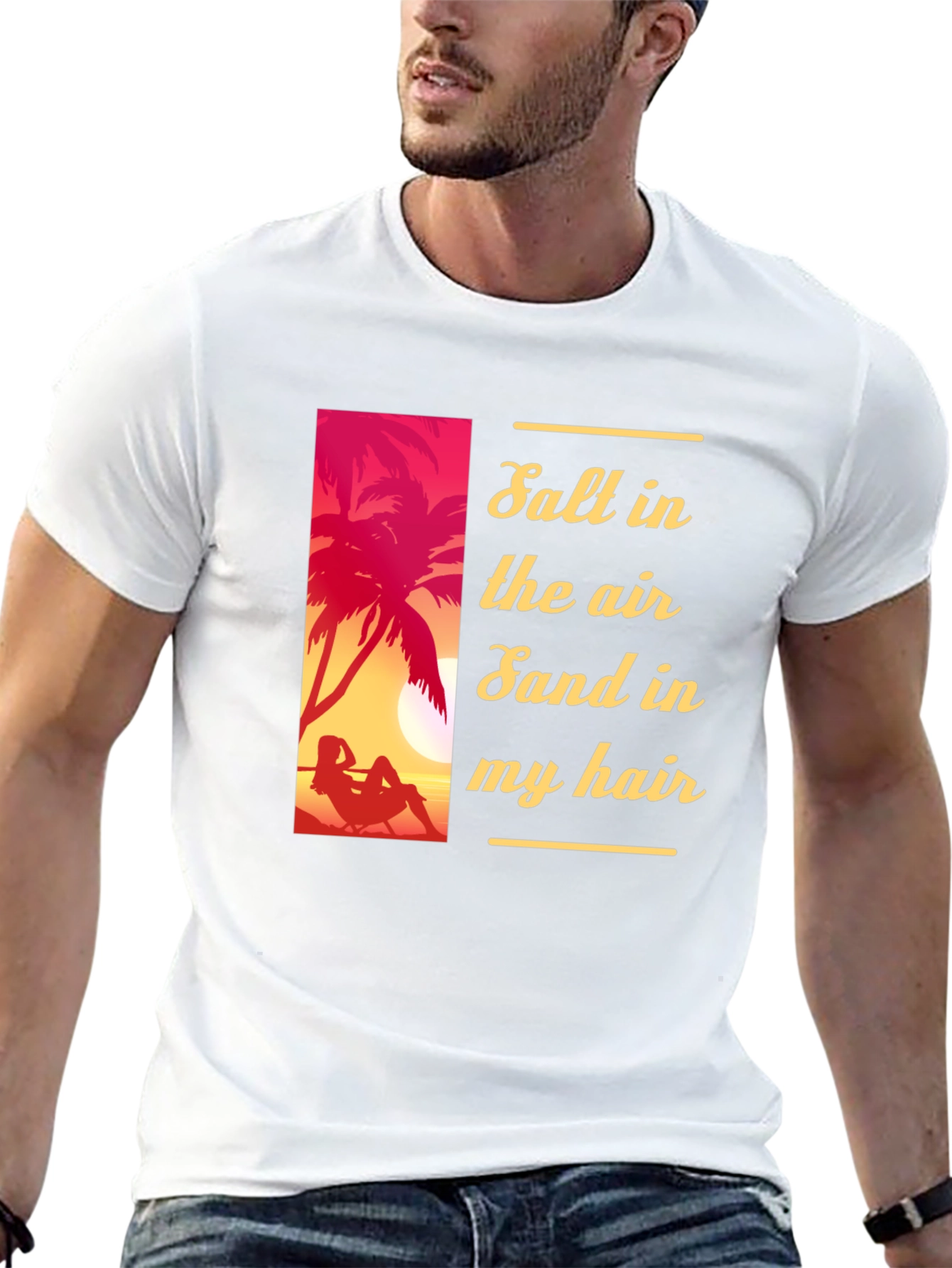 Salt Air Sand Hair T-Shirt - Vacation Vibes