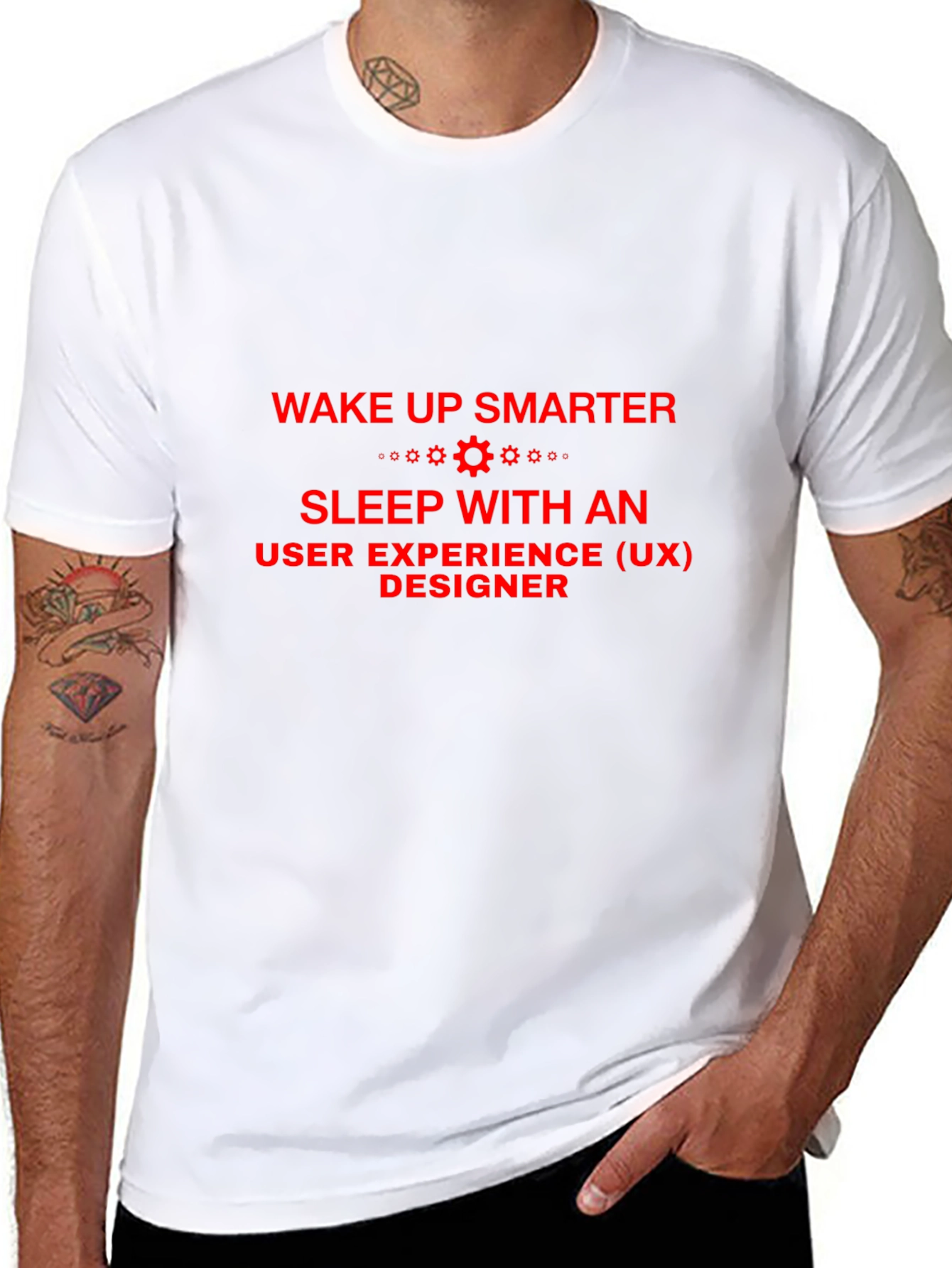 Wake Up Smarter UX Designer T-Shirt