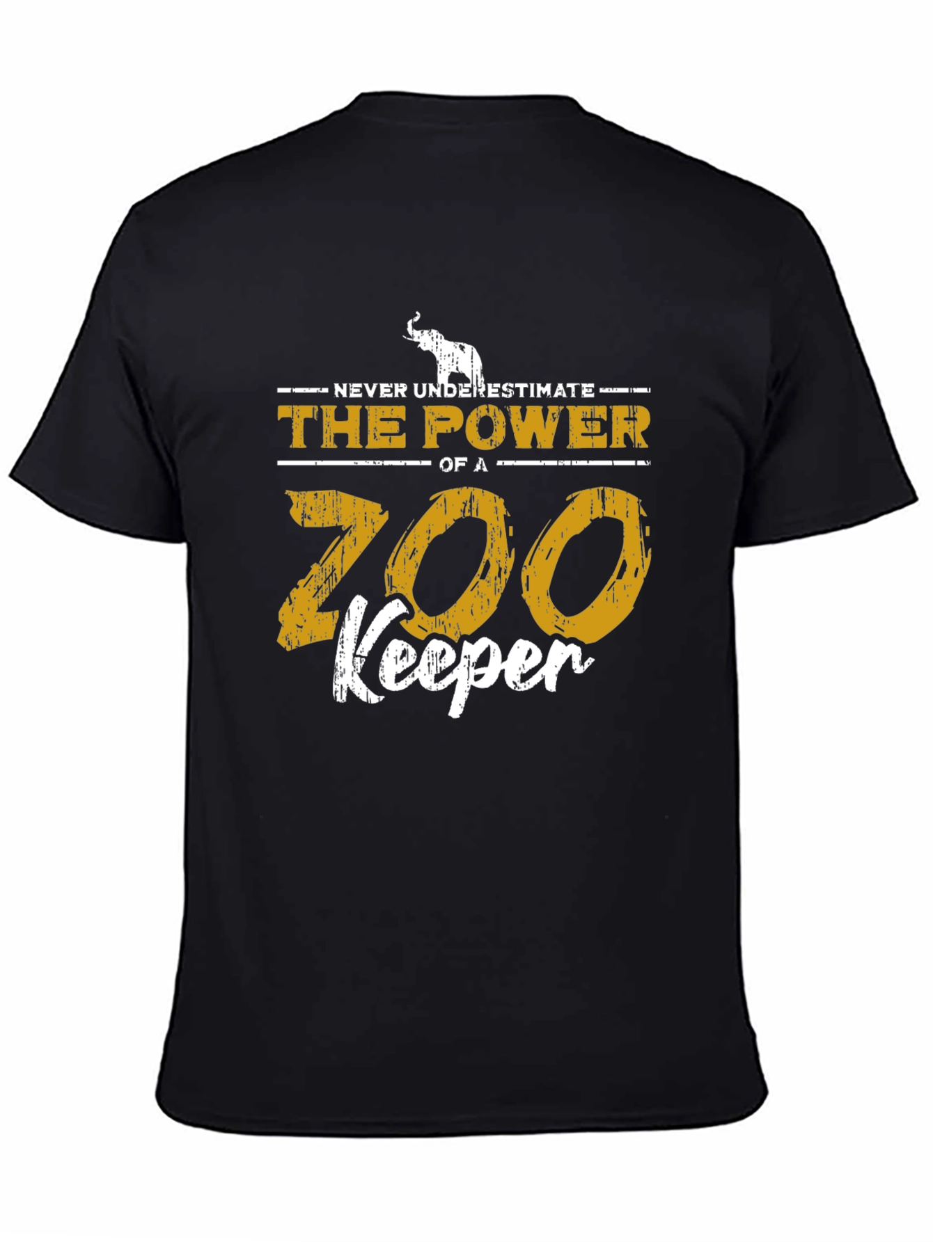 Zoo Keeper Power Graphic T-Shirt