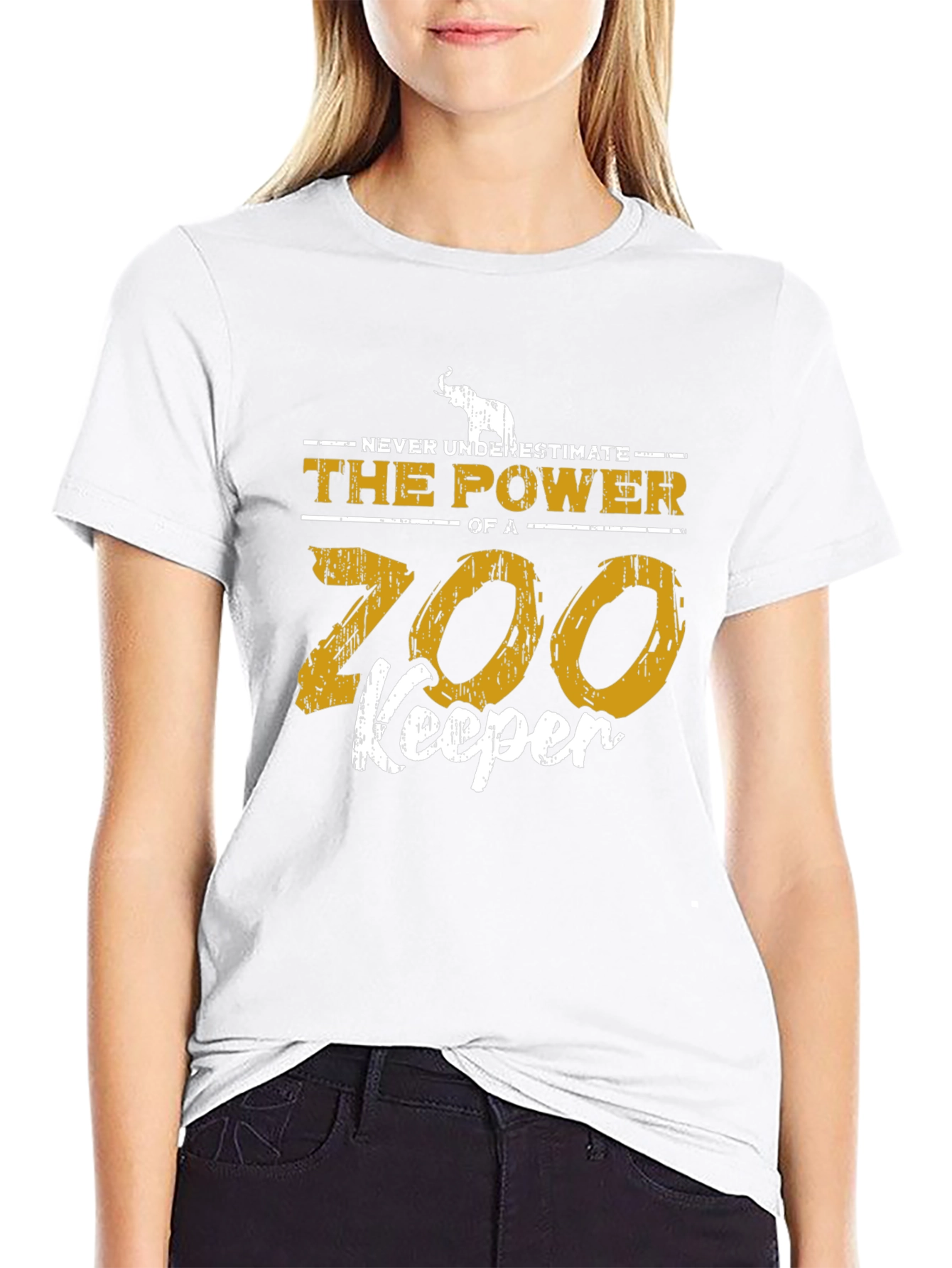 Zoo Keeper Power Graphic T-Shirt