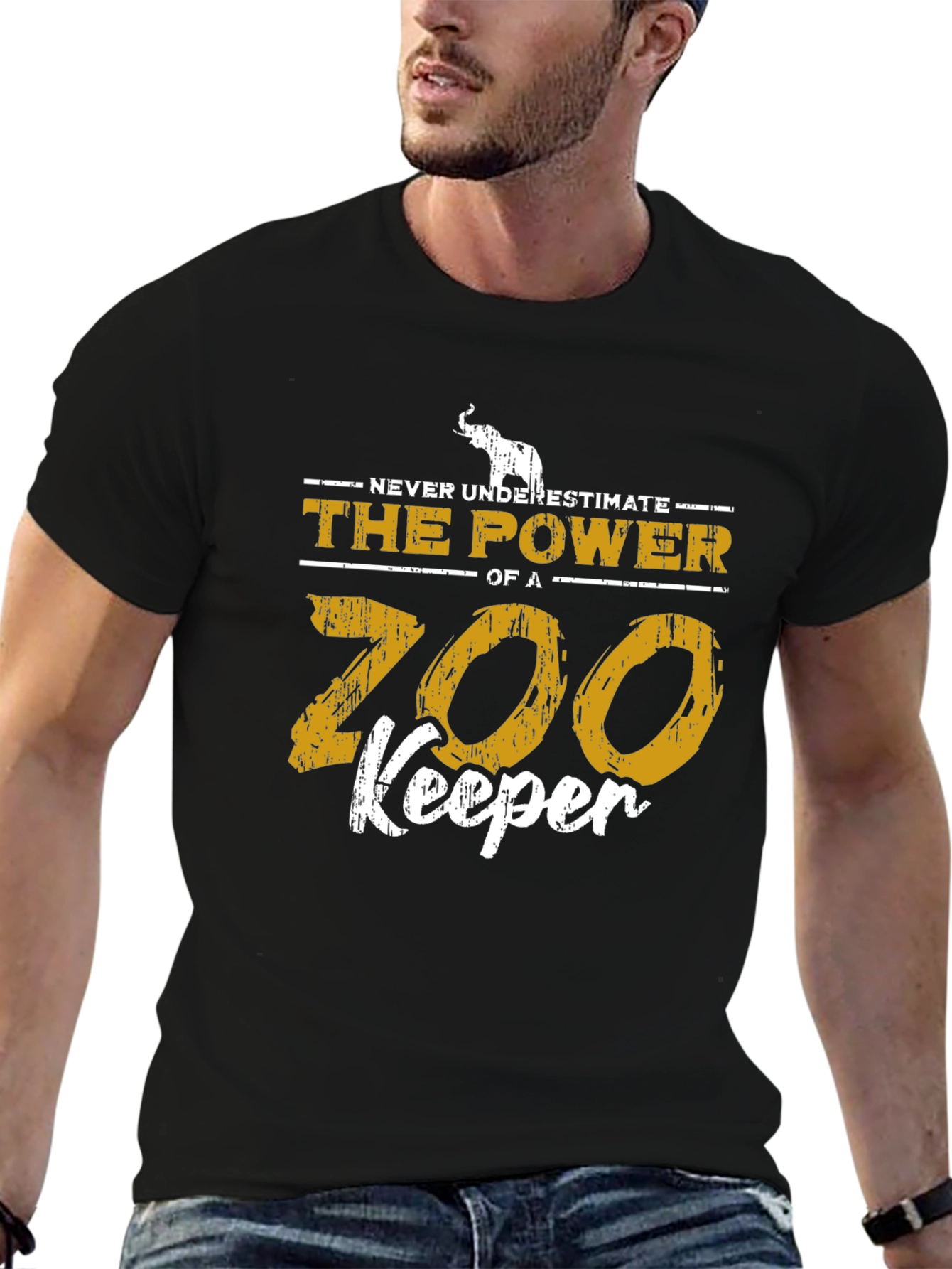 Zoo Keeper Power Graphic T-Shirt