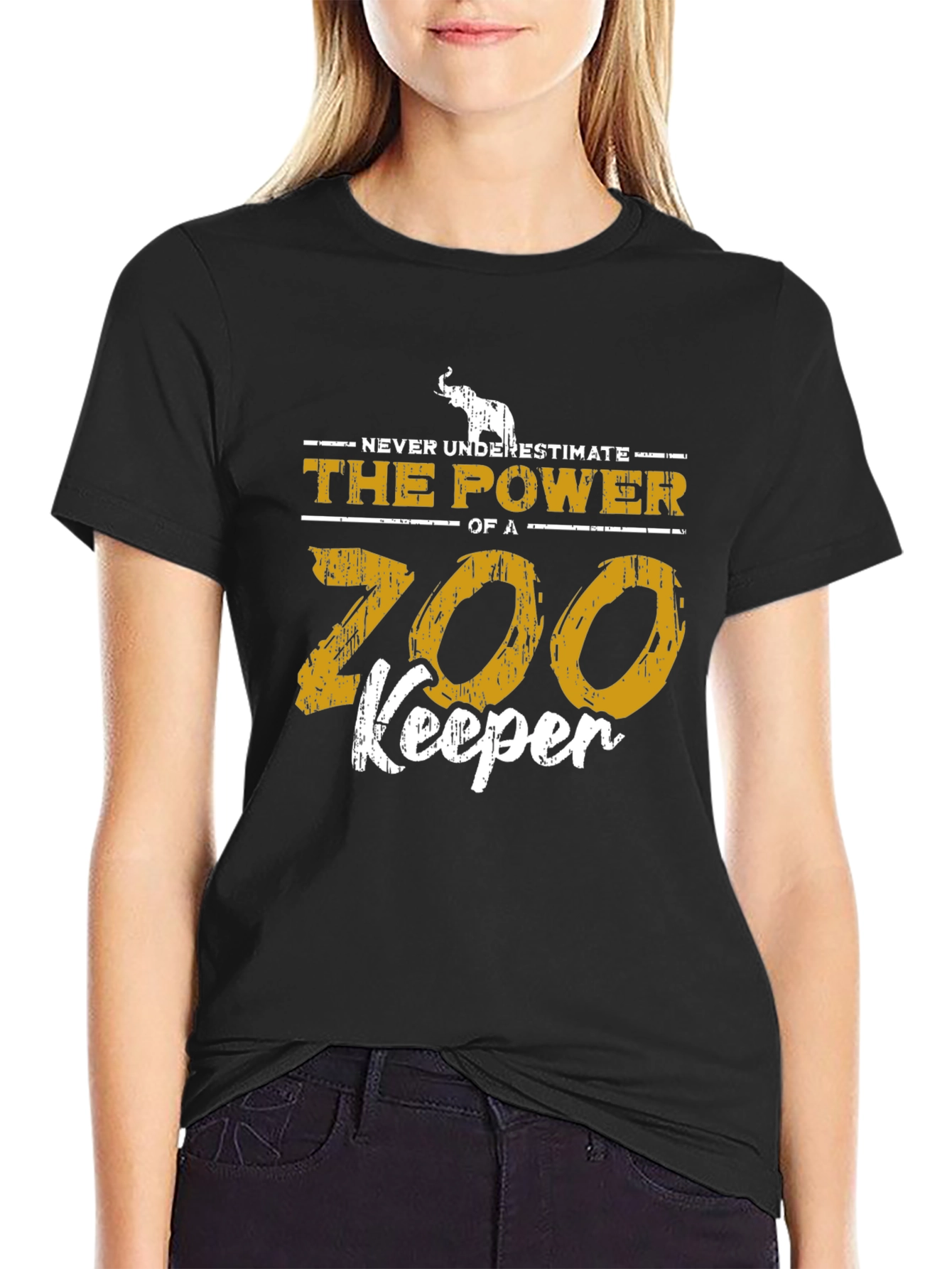 Zoo Keeper Power Graphic T-Shirt