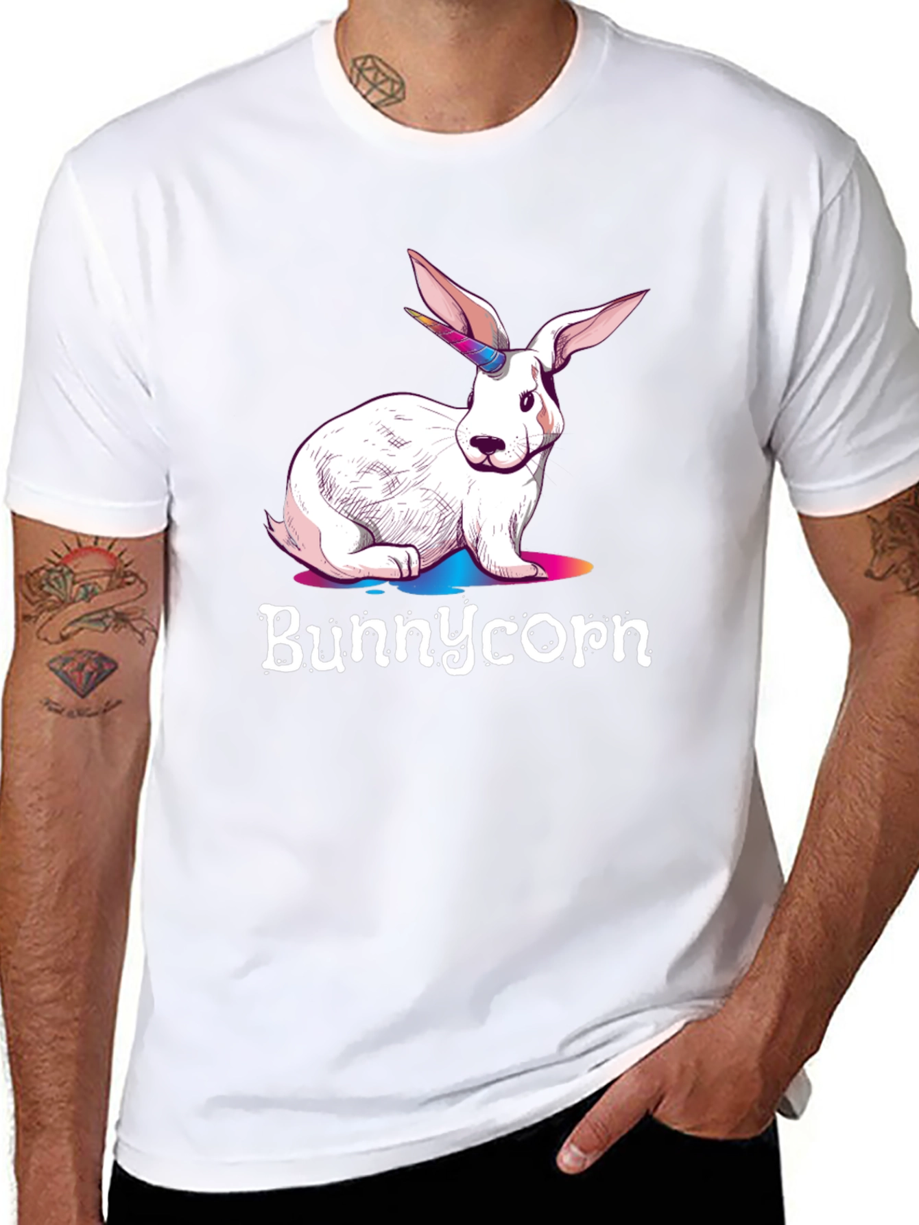 Bunnycorn Graphic T-Shirt