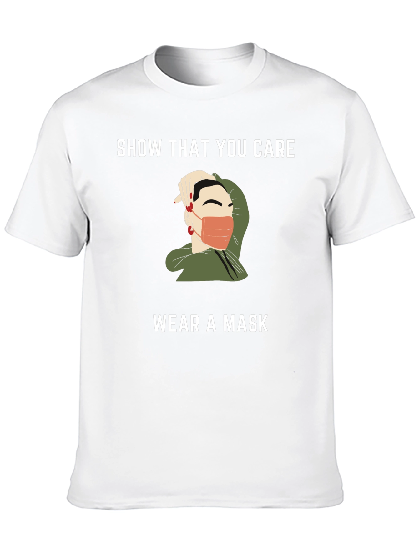 Show You Care Wear a Mask Graphic T-Shirt