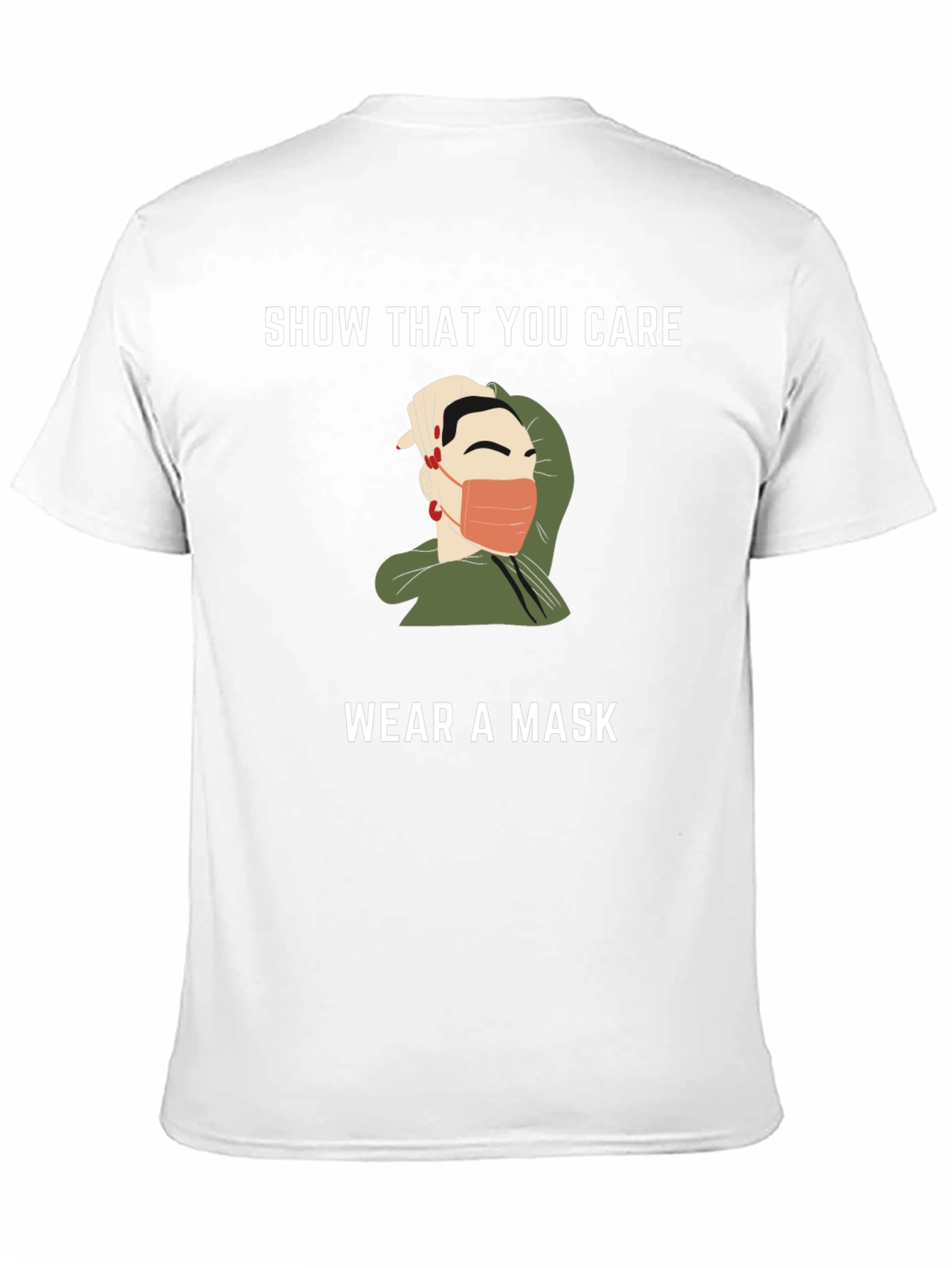 Show You Care Wear a Mask Graphic T-Shirt