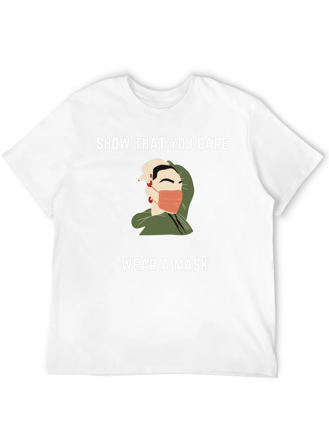 Show You Care Wear a Mask Graphic T-Shirt