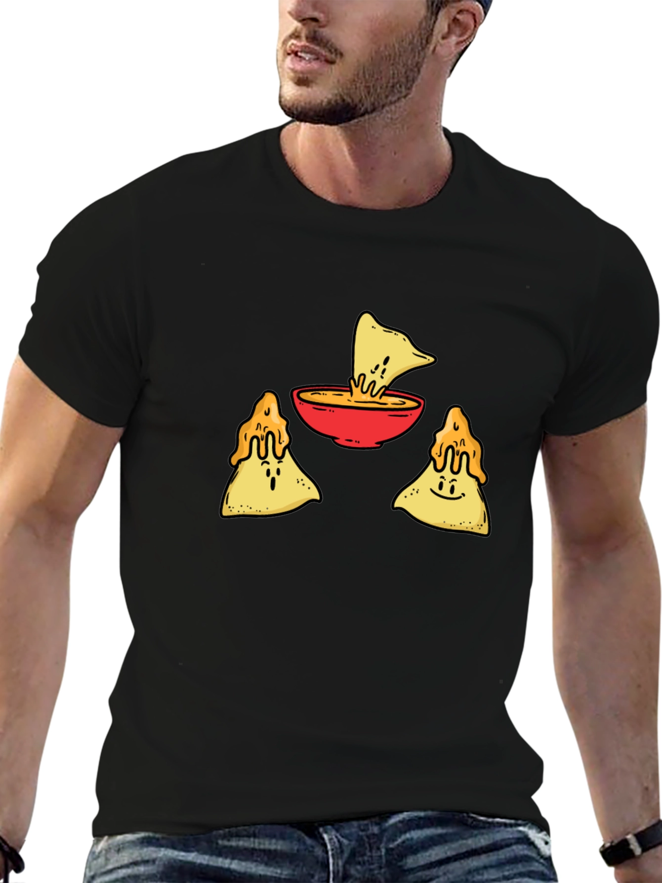Funny Nachos & Dip Graphic Tee