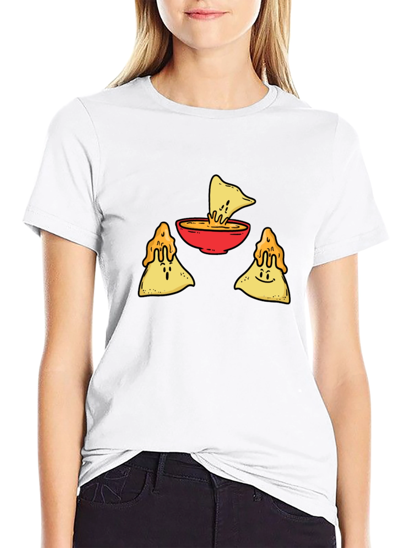 Funny Nachos & Dip Graphic Tee