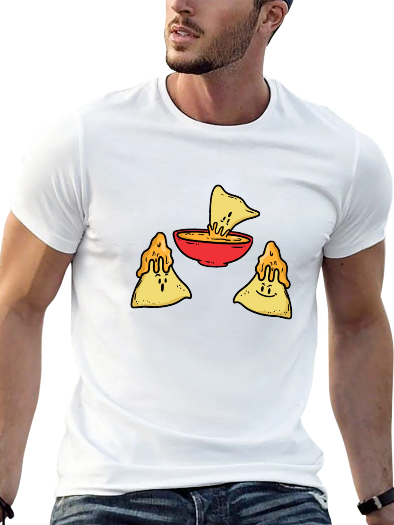 Funny Nachos & Dip Graphic Tee