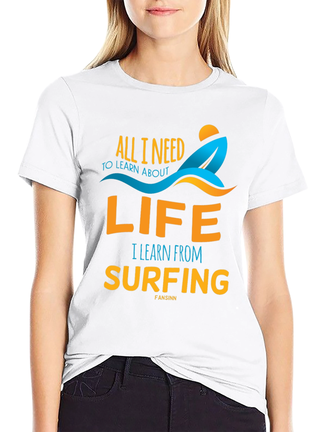 Surfing Life T-Shirt: Learn from the Waves