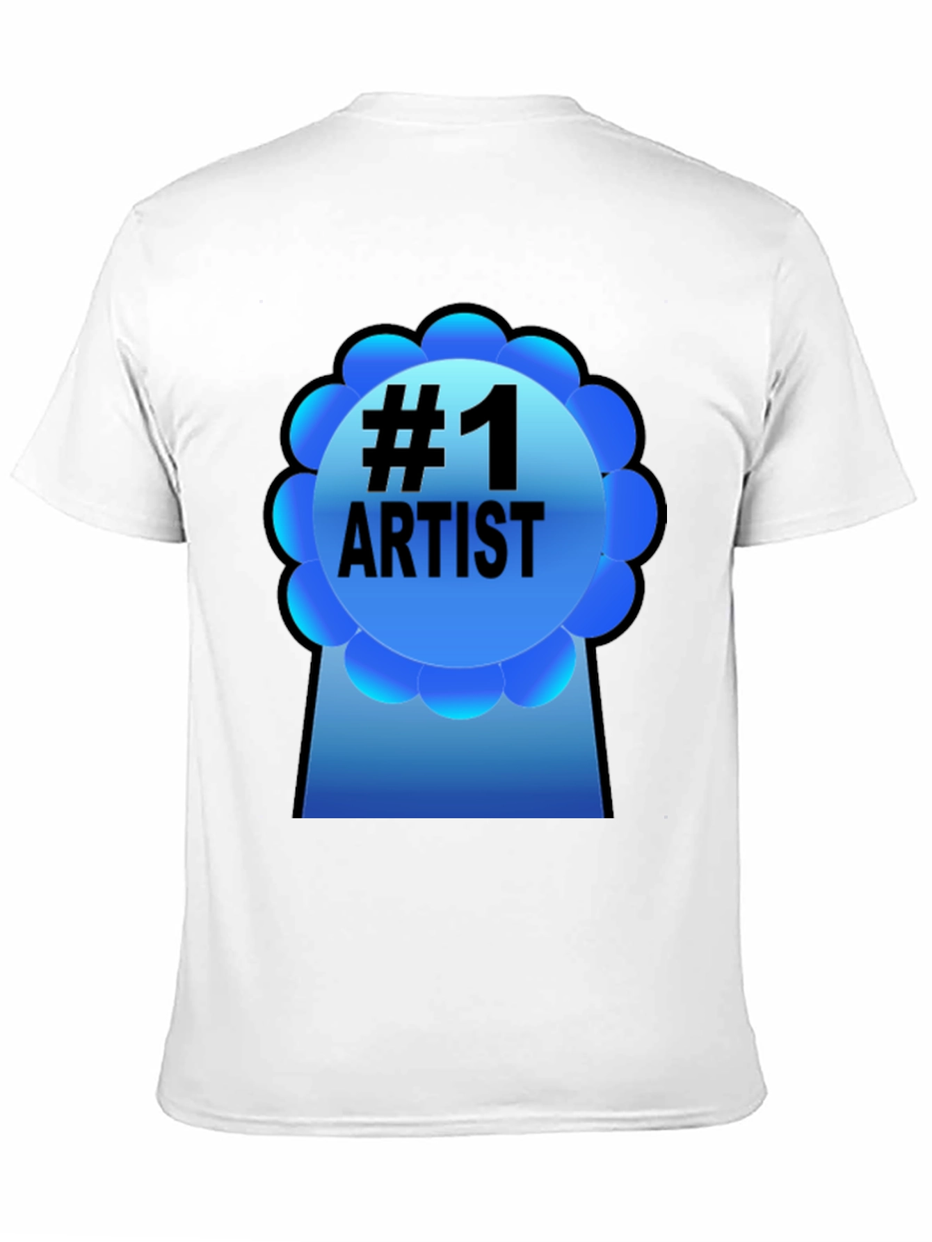 #1 Artist Graphic T-Shirt - Black