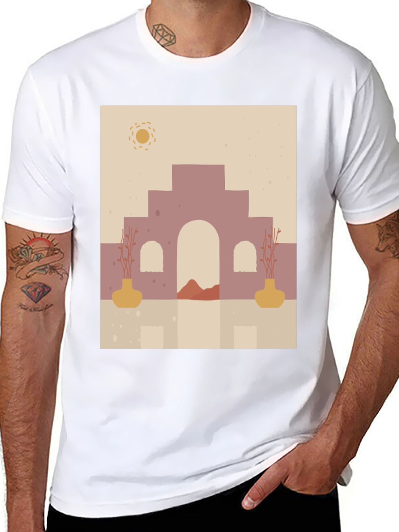 Abstract Architectural T-Shirt