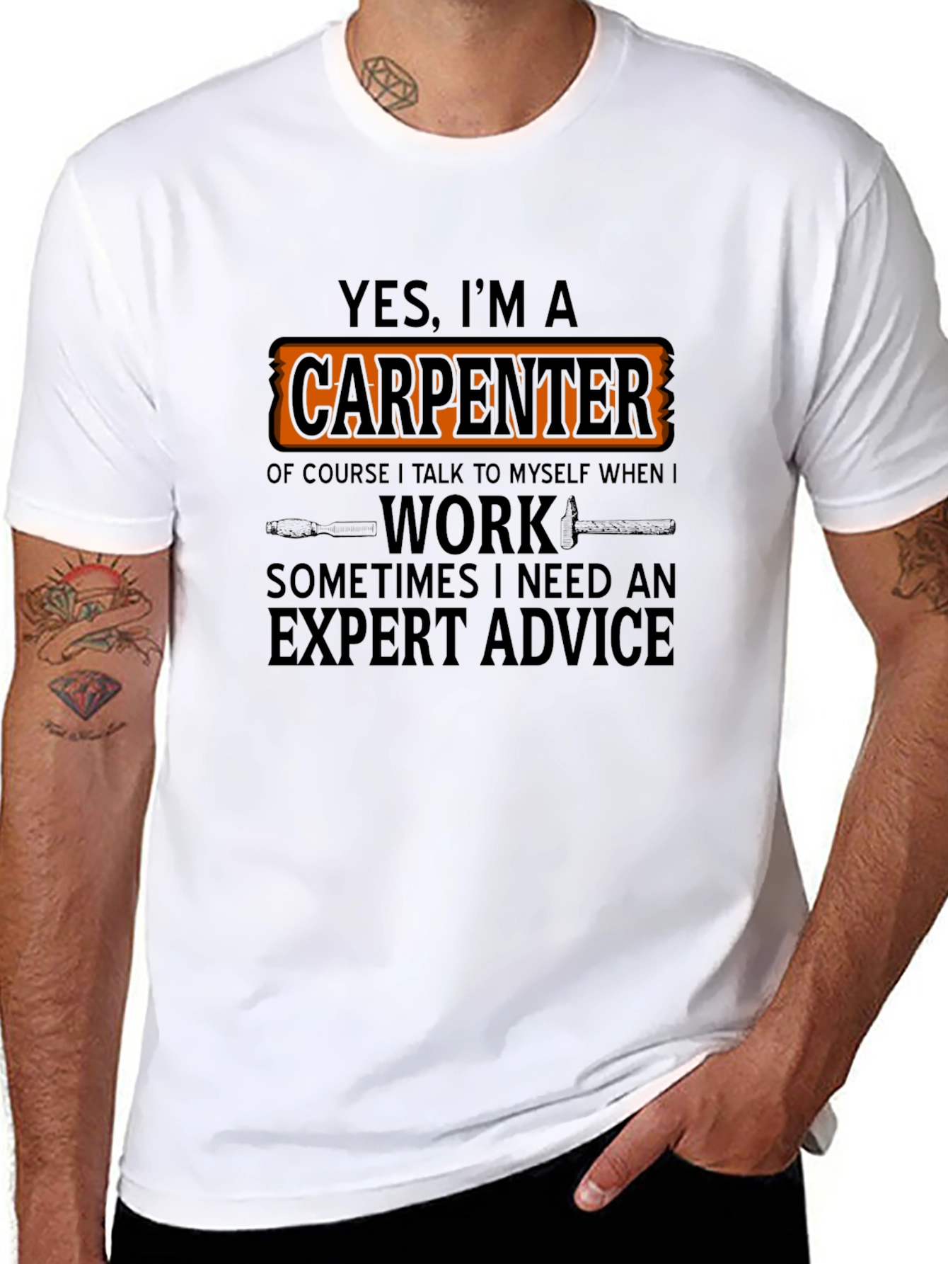 Carpenter T-Shirt - Expert Advice