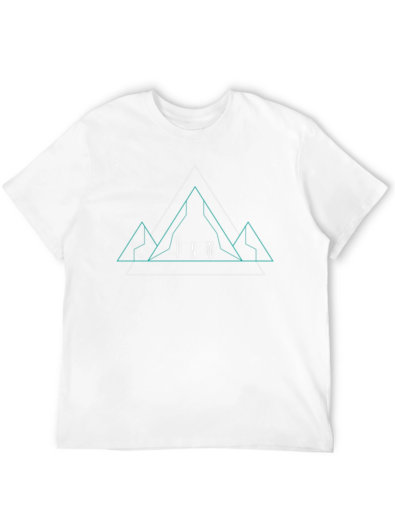 PNW Mountain Graphic T-Shirt - Modern Style