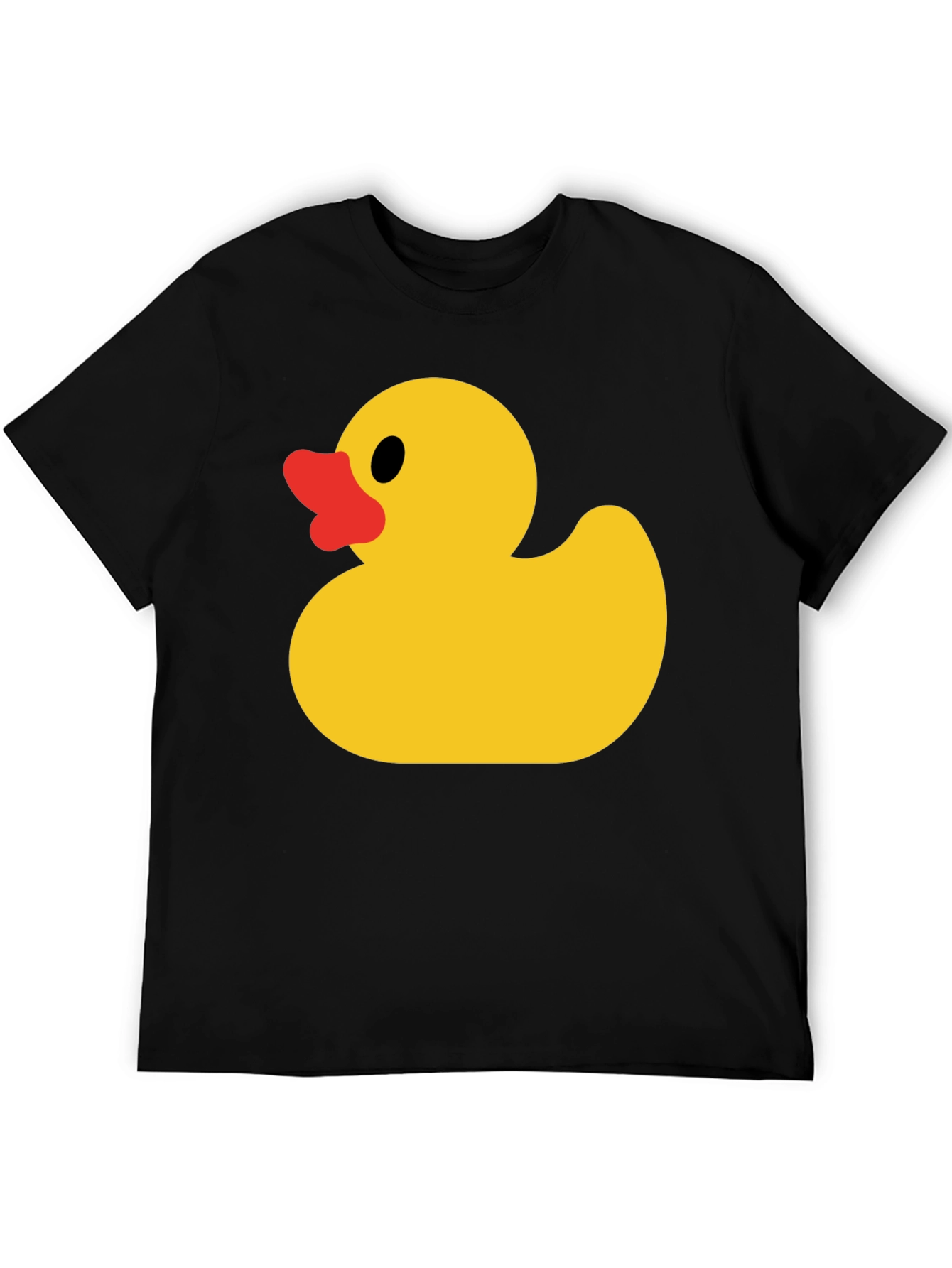 Rubber Duck Graphic T-Shirt - Black Cotton Tee