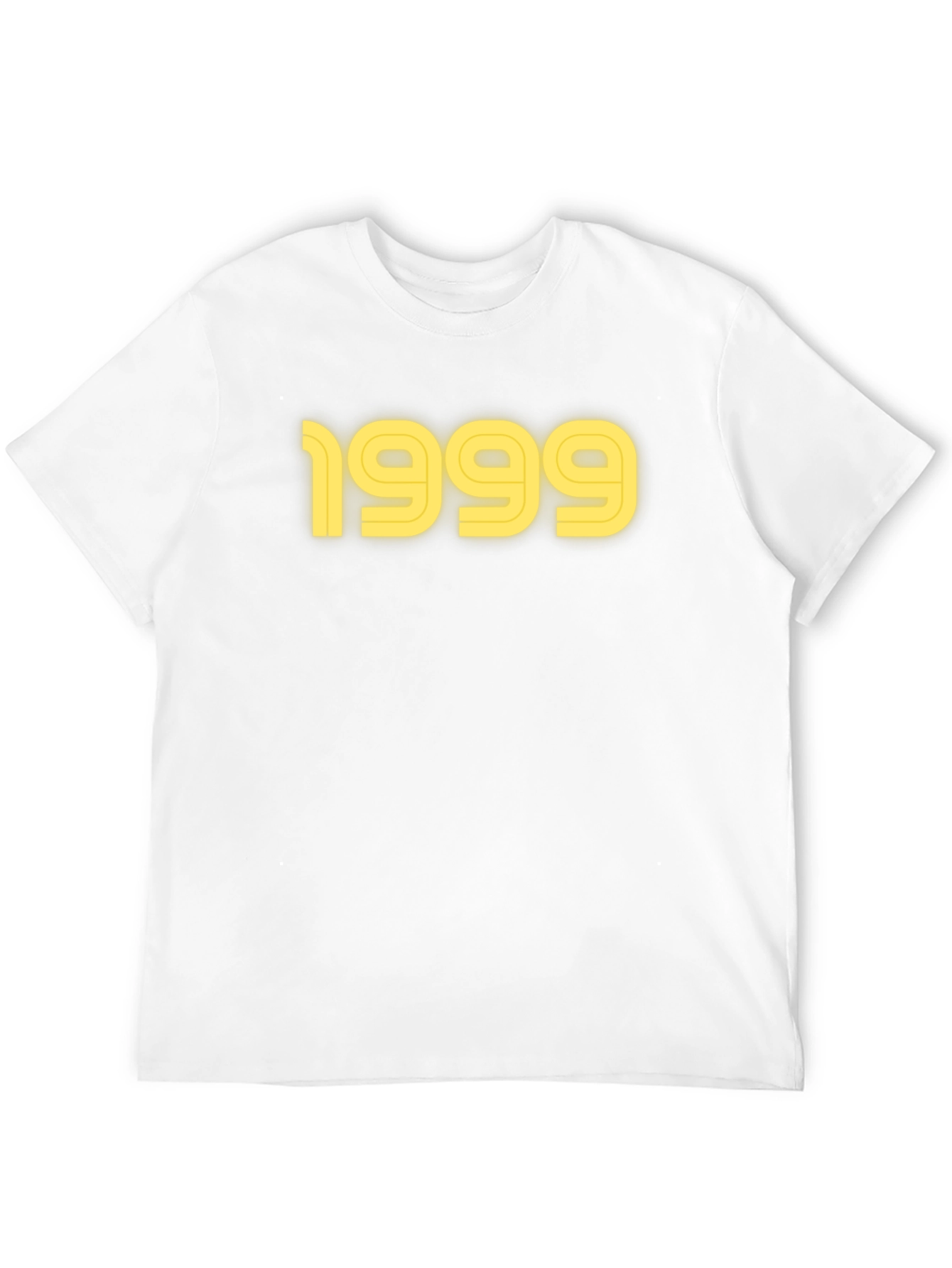 1999 Graphic Tee - Black Cotton T-Shirt