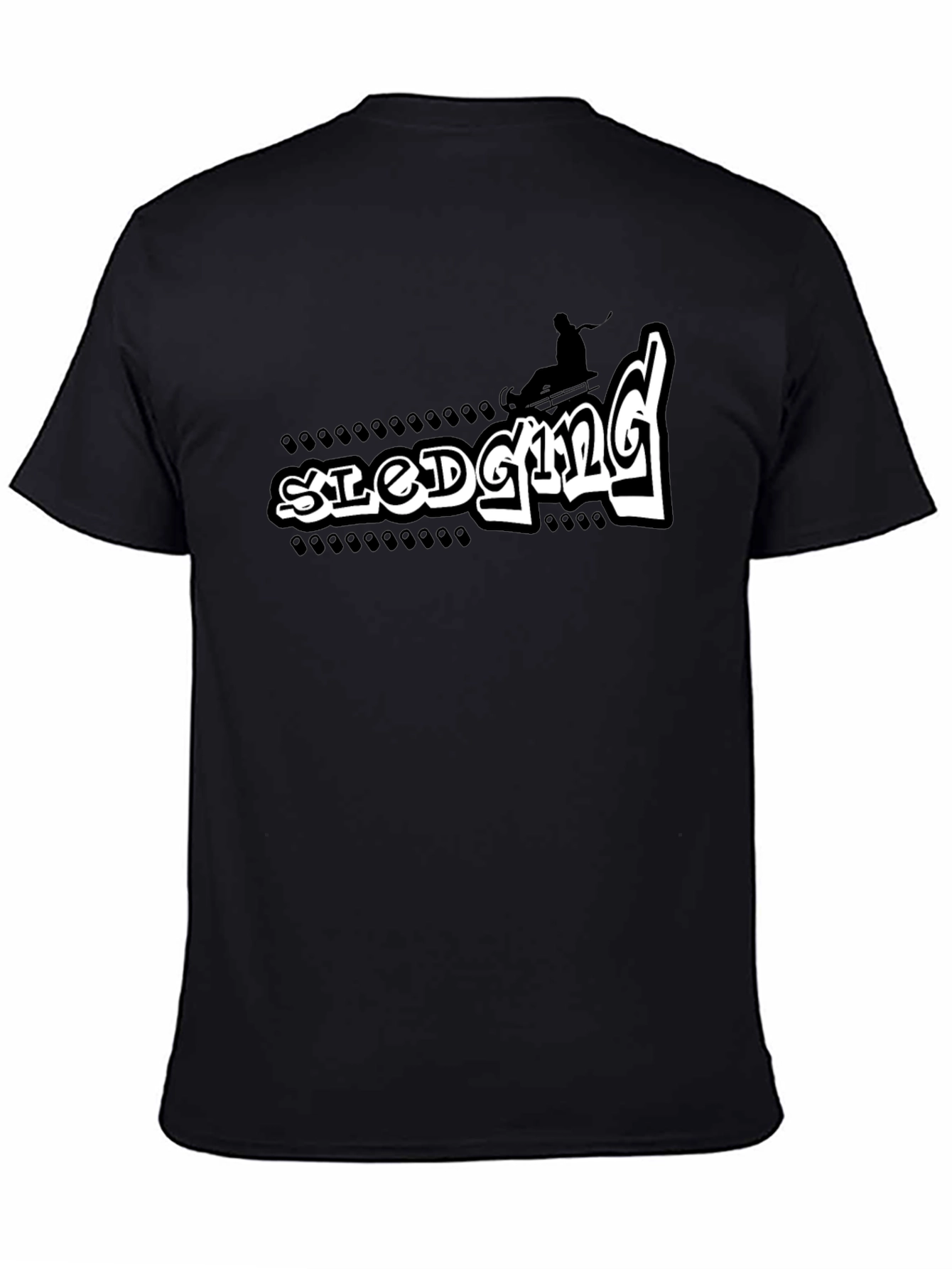 Sledging Graphic Tee - Winter Sport Shirt