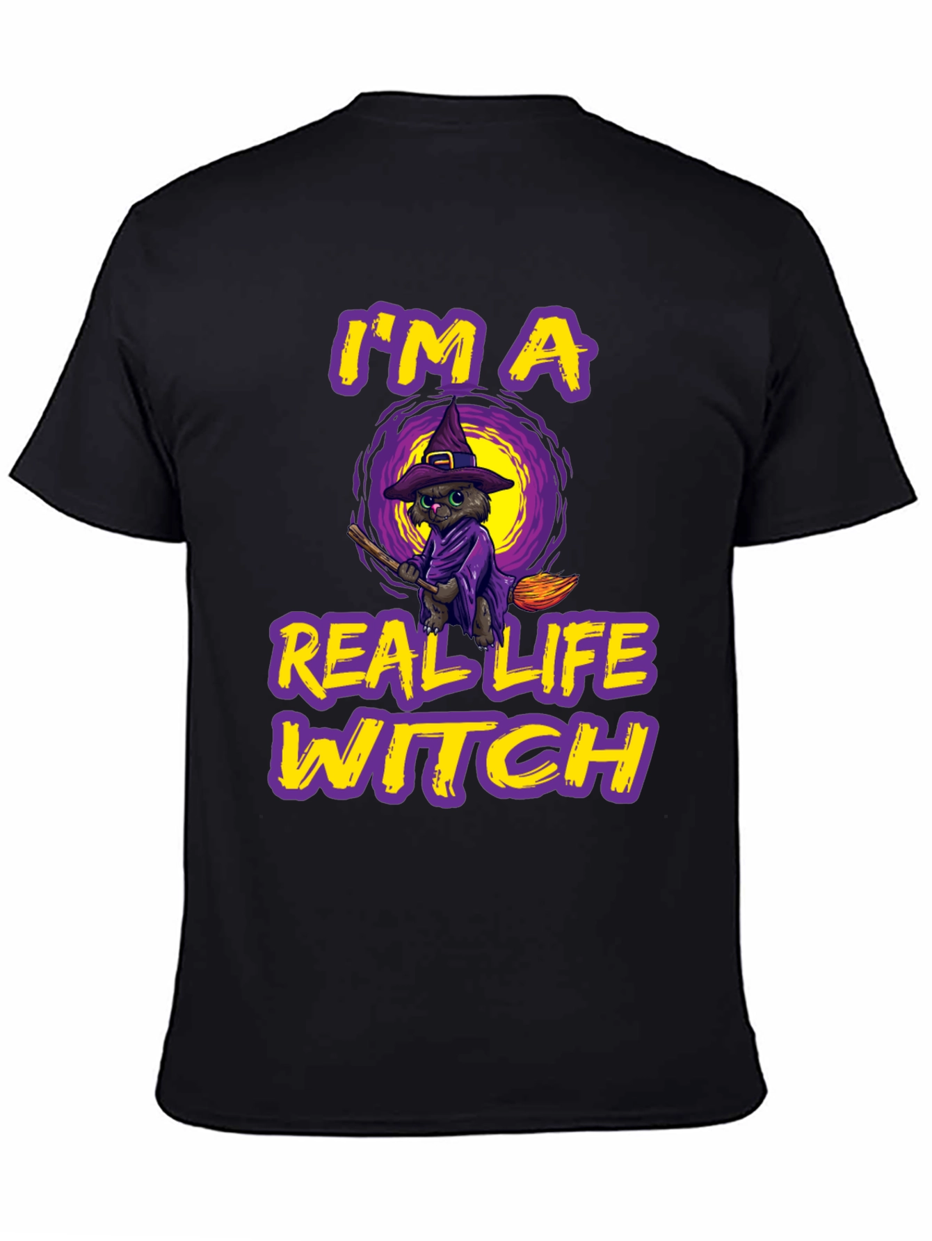 Real Life Witch Cat T-Shirt