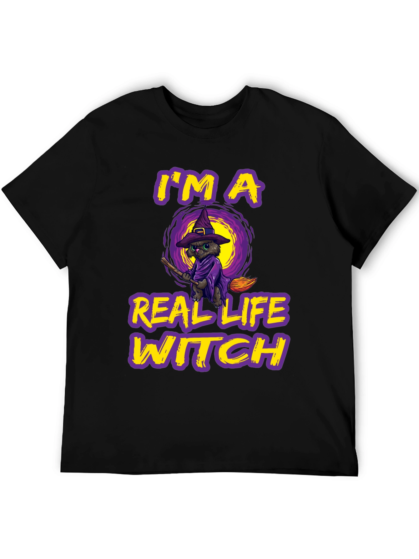 Real Life Witch Cat T-Shirt