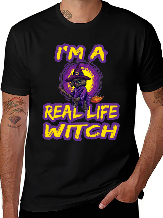 Real Life Witch Cat T-Shirt