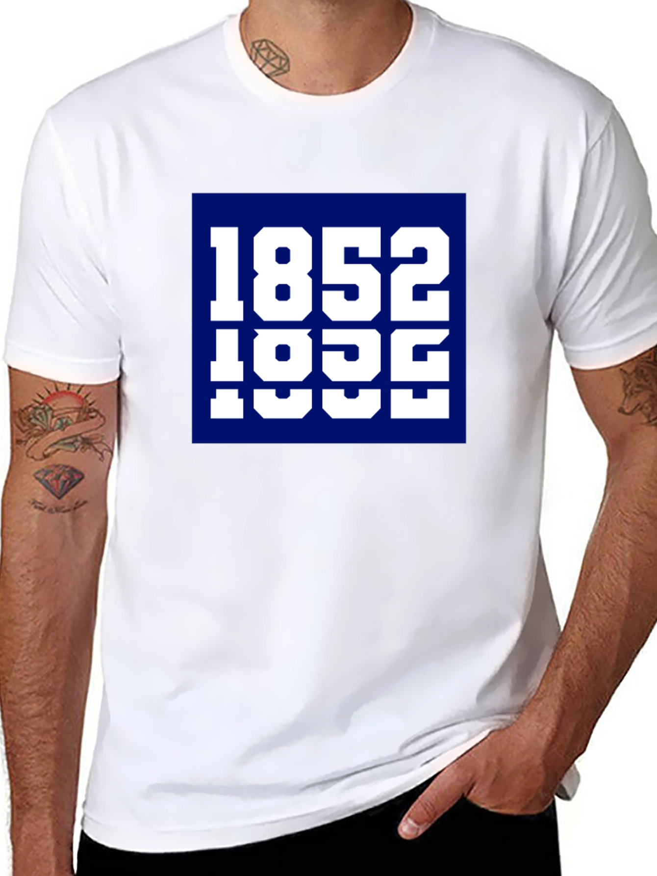 1852 Tee - Retro Collegiate Style T-Shirt