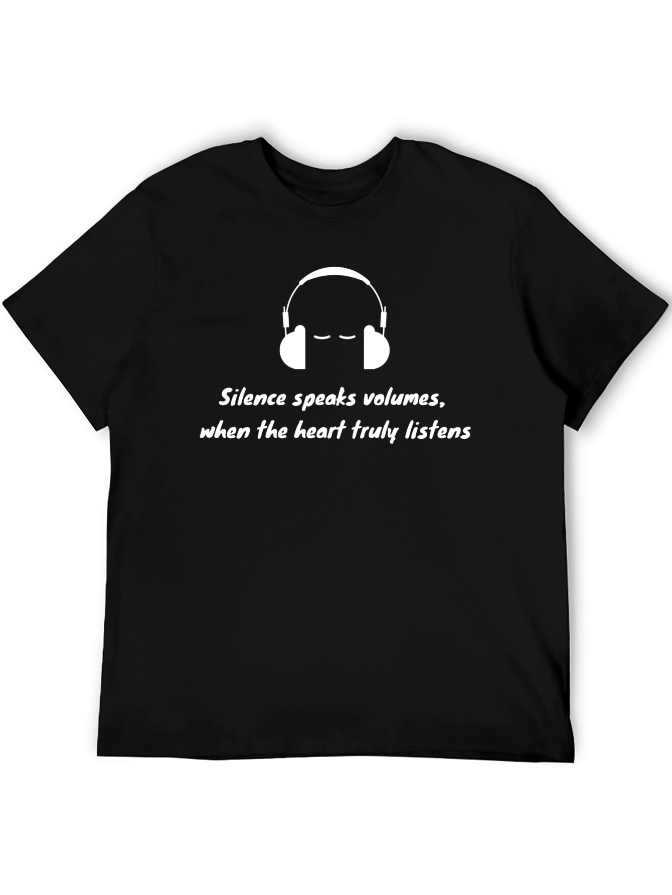 Silence Speaks Volumes Graphic Tee