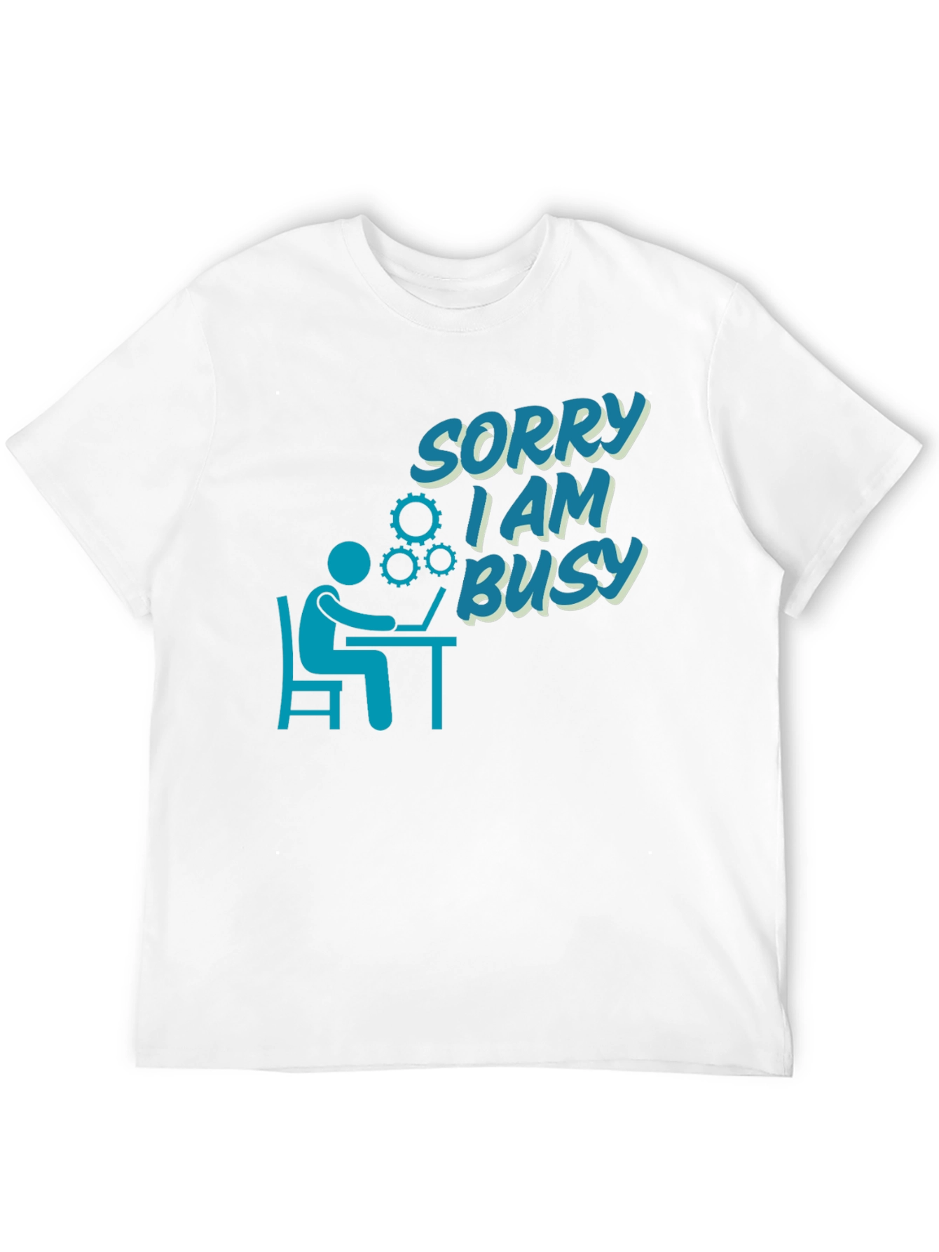 Sorry I Am Busy T-Shirt - Programmer Design