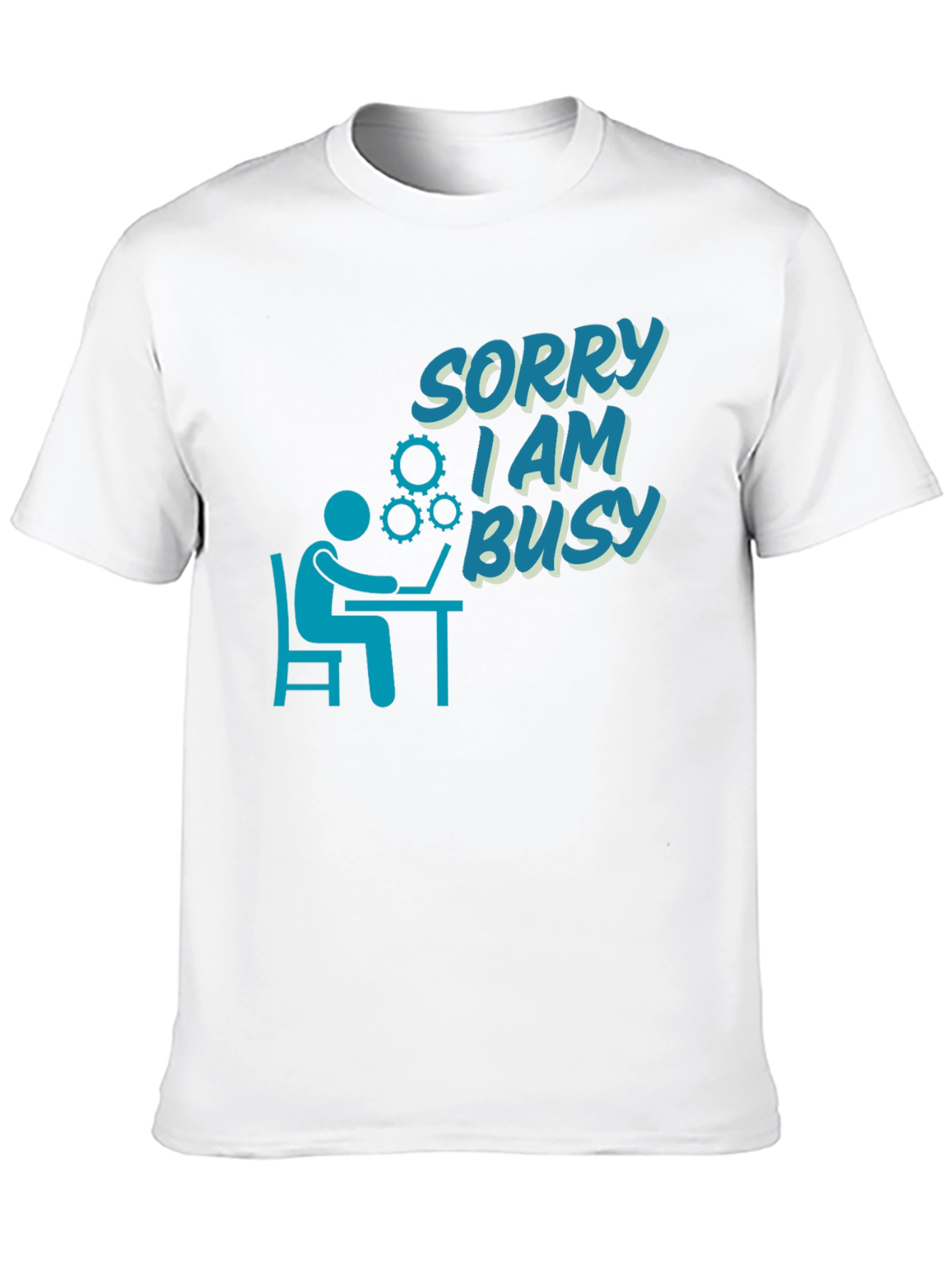 Sorry I Am Busy T-Shirt - Programmer Design