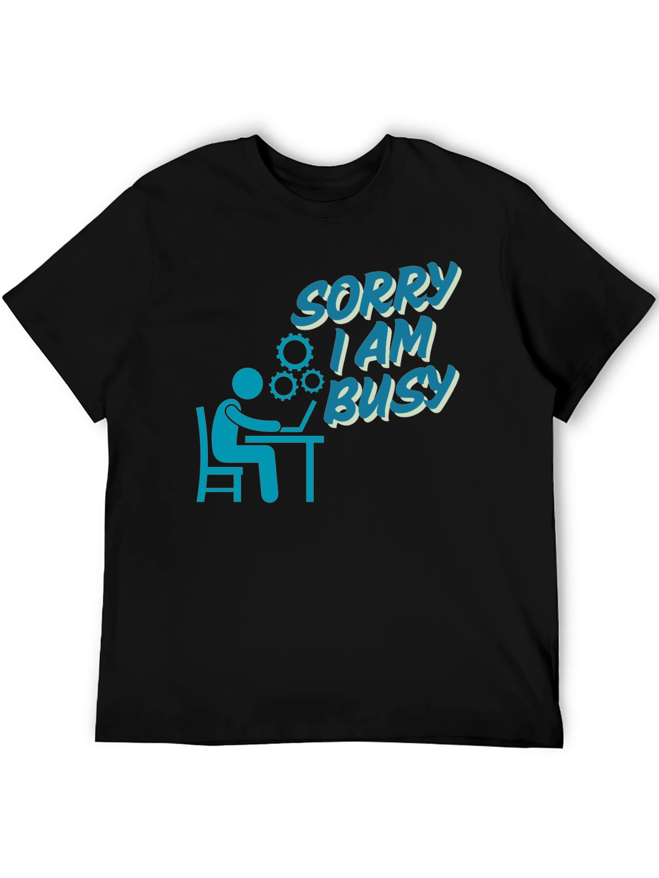 Sorry I Am Busy T-Shirt - Programmer Design