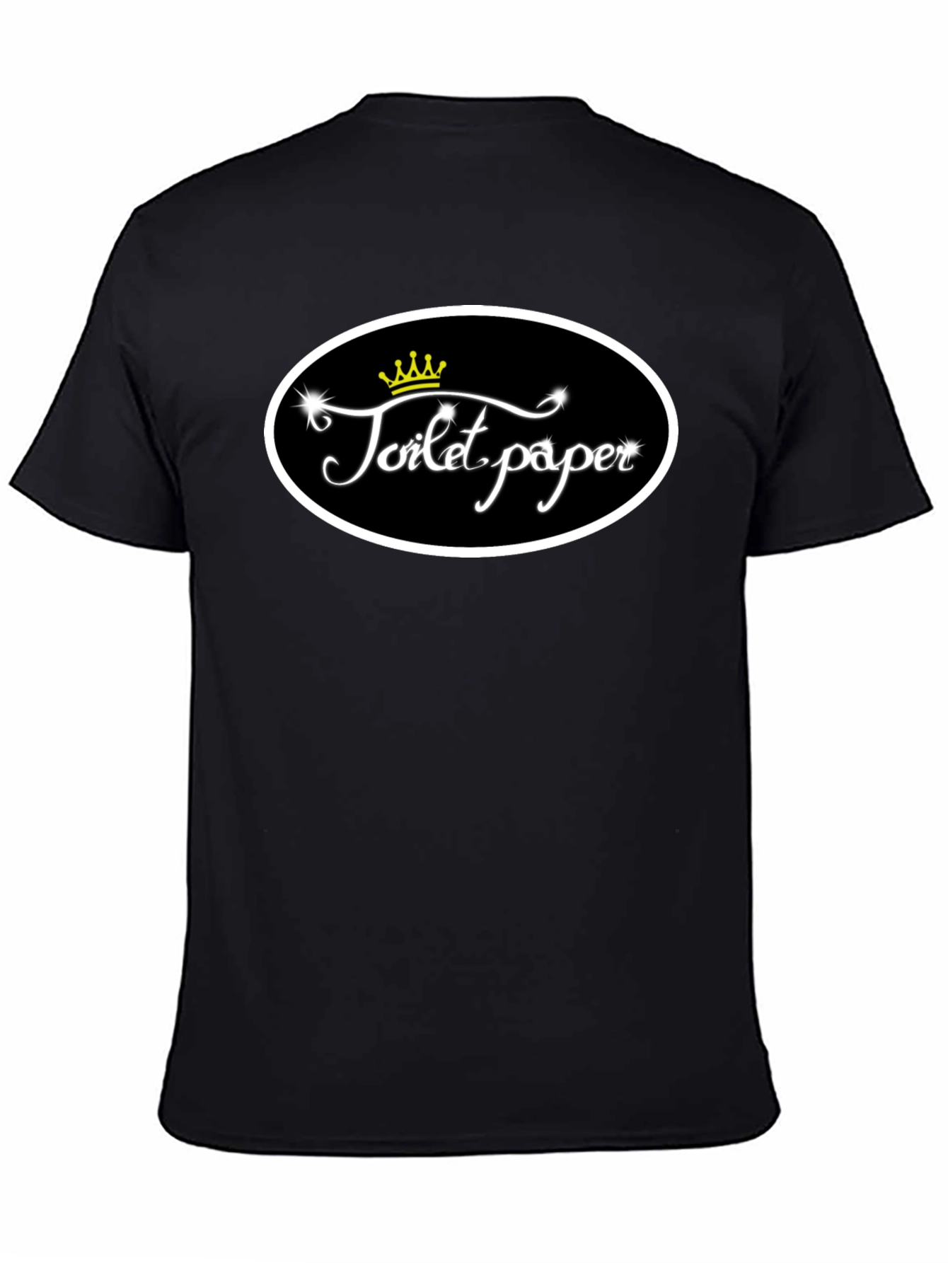 Toilet Paper Crown T-Shirt Funny Novelty Tee