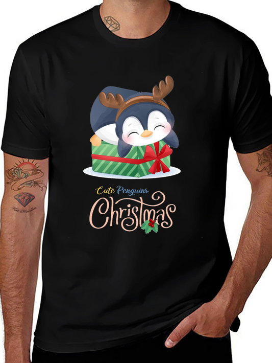 Cute Penguins Christmas T-Shirt