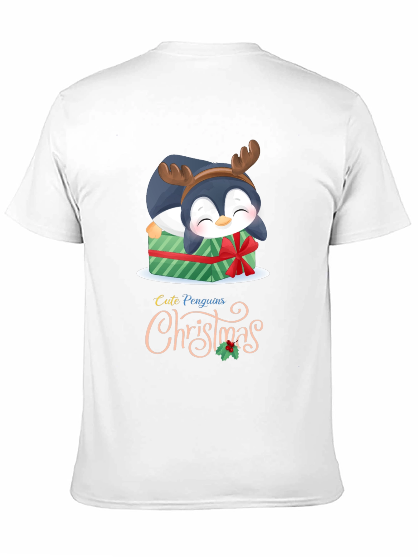 Cute Penguins Christmas T-Shirt
