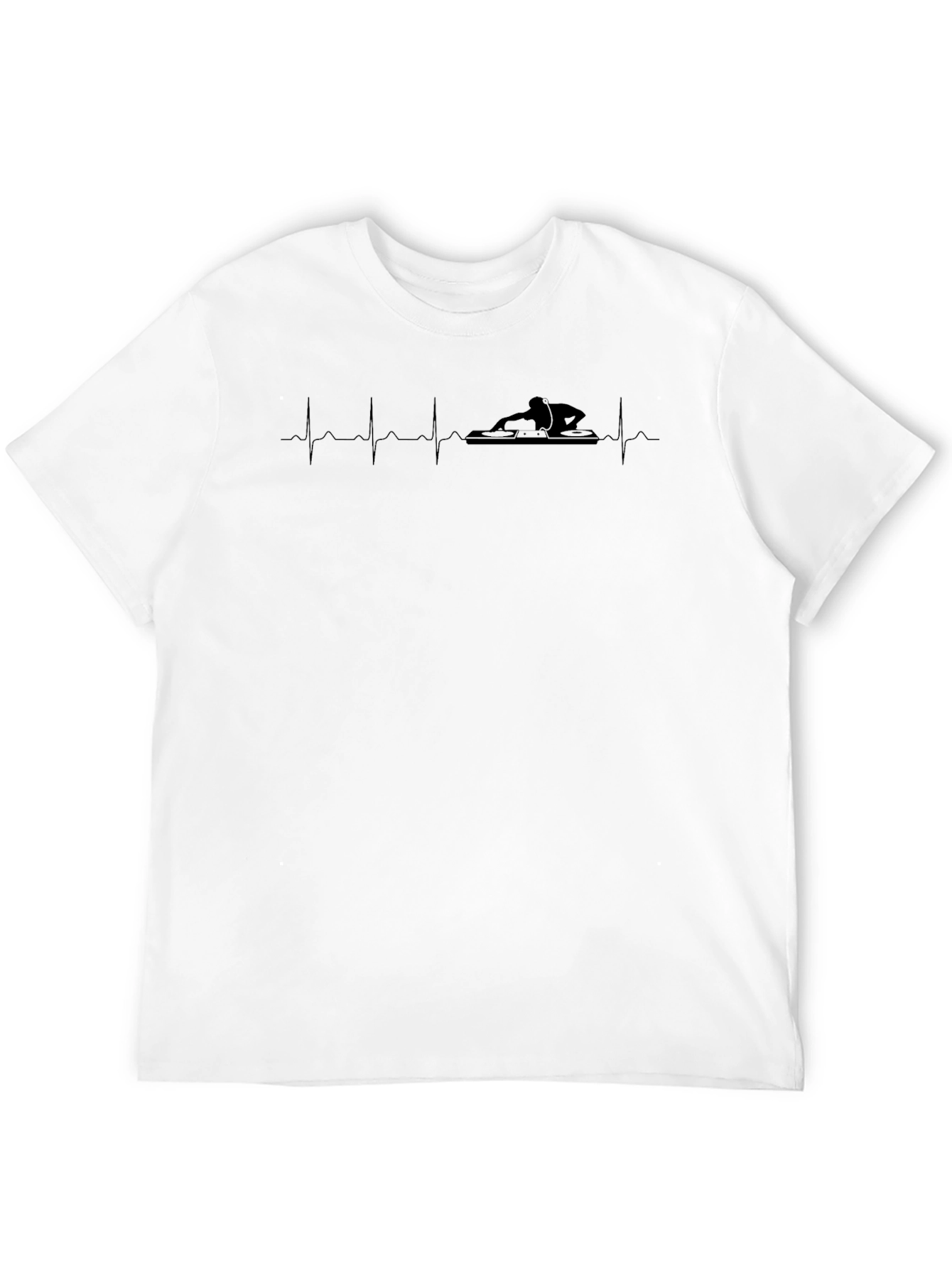DJ Heartbeat T-Shirt - Spin Your Passion!