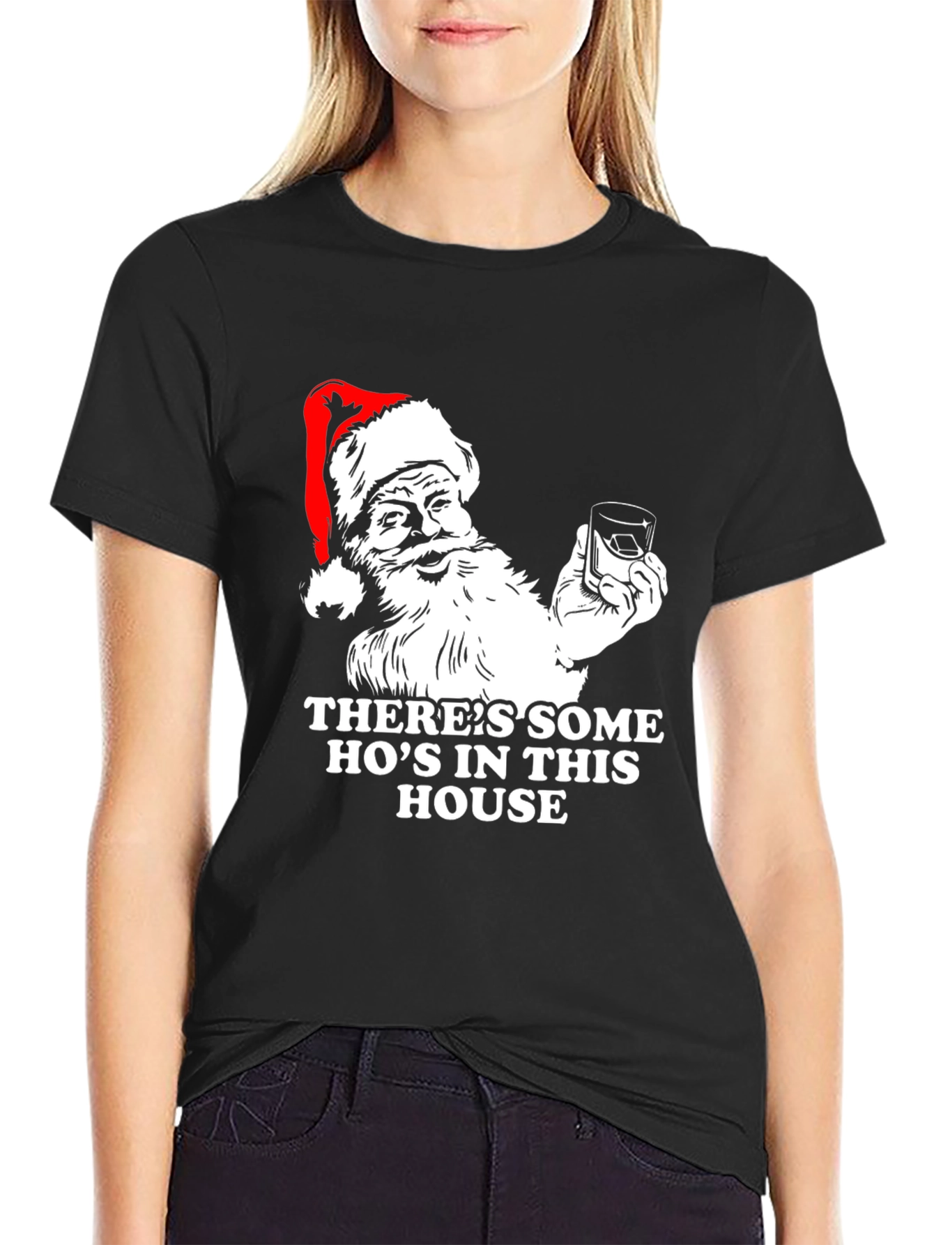 Humorous Santa Christmas T-Shirt