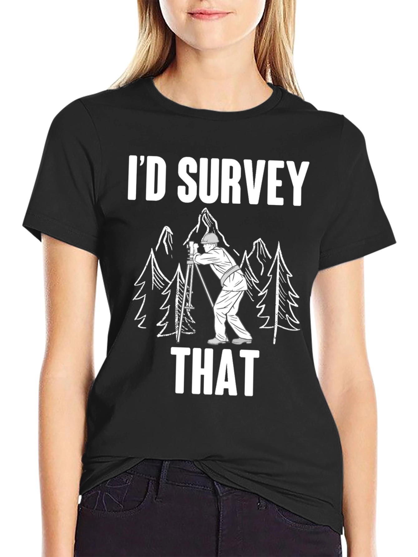 Id Survey That Funny Surveyor Shirt