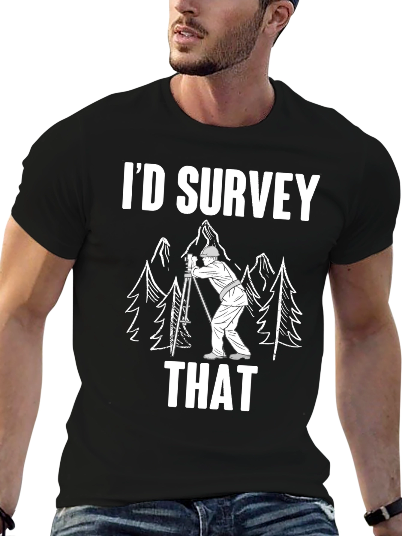 Id Survey That Funny Surveyor Shirt