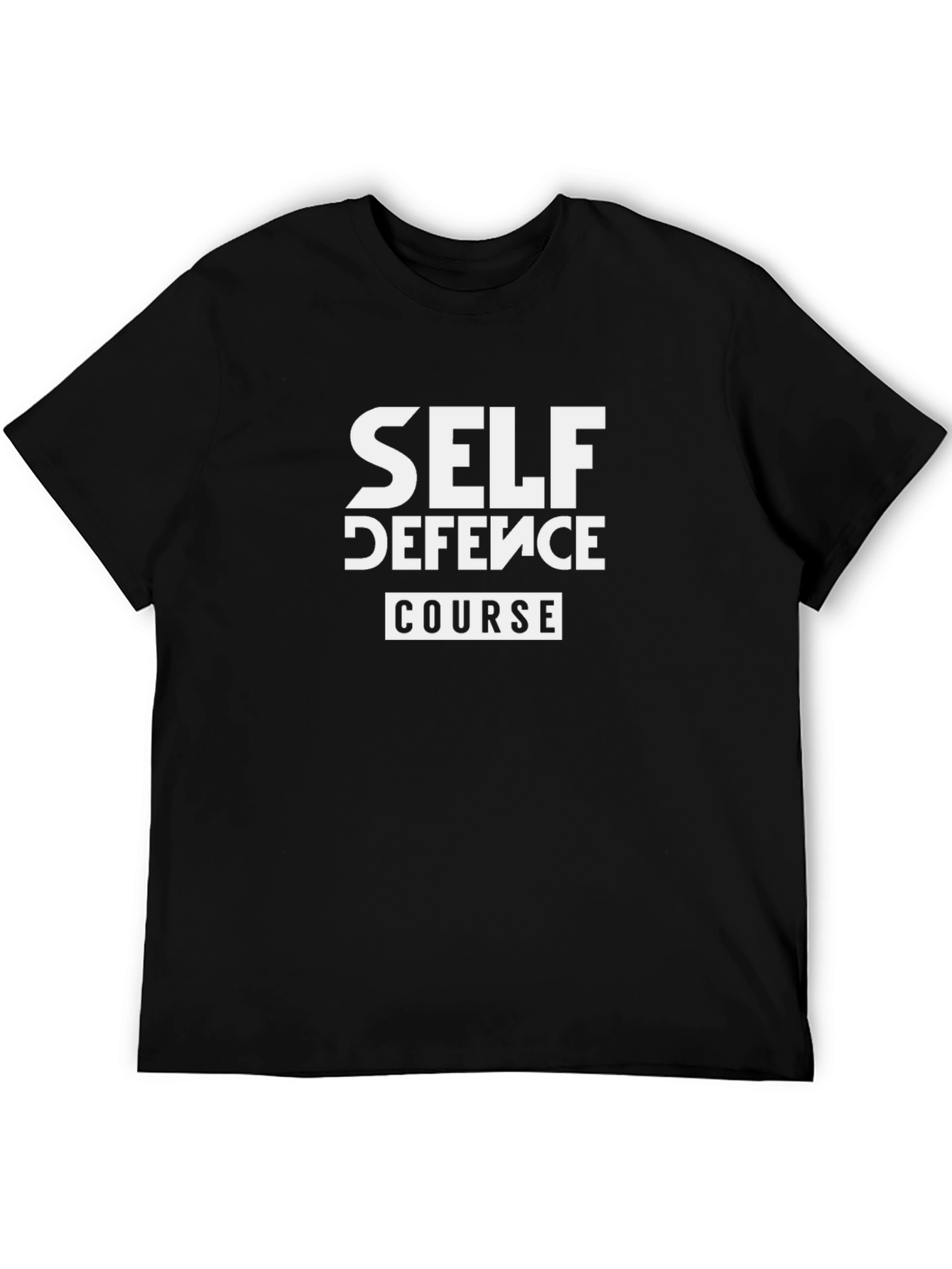 Self Defence Course Black T-Shirt
