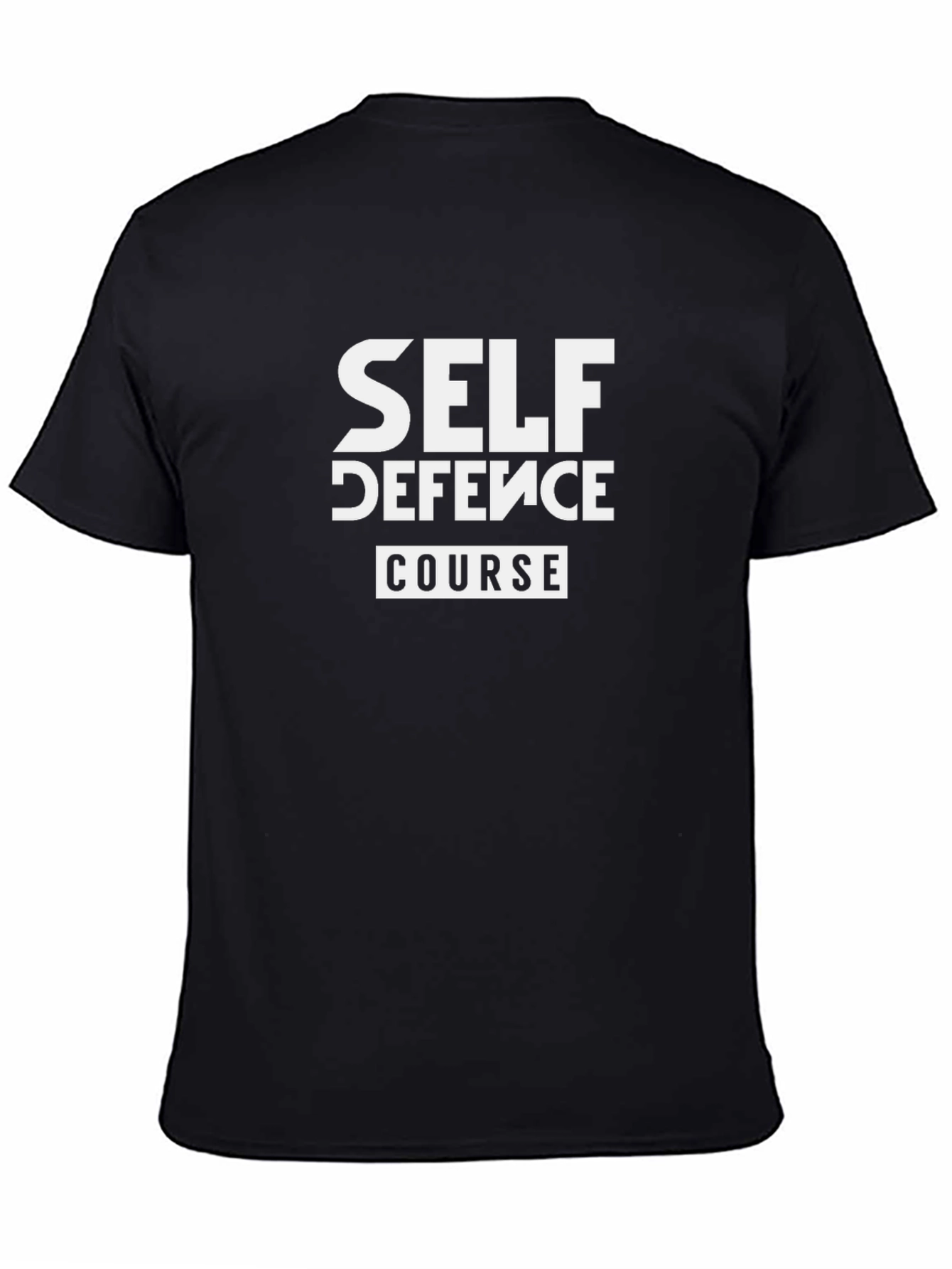 Self Defence Course Black T-Shirt