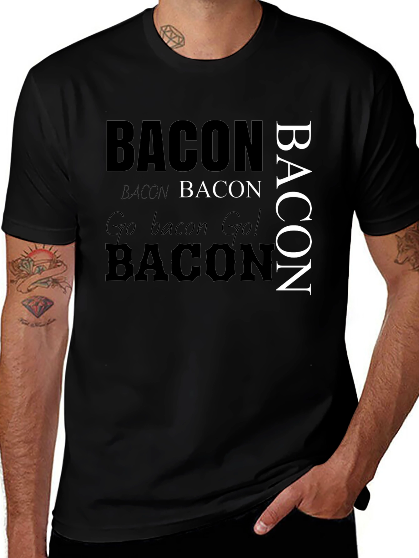 Bacon Lover T-Shirt - Novelty Graphic Tee