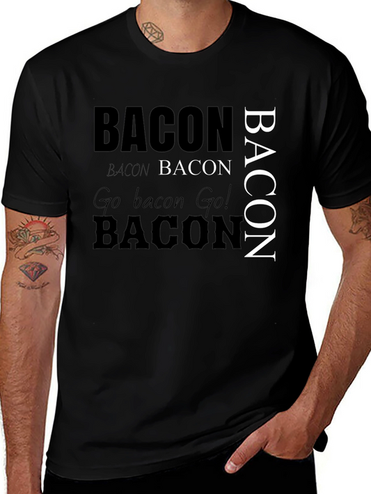 Bacon Lover T-Shirt - Novelty Graphic Tee