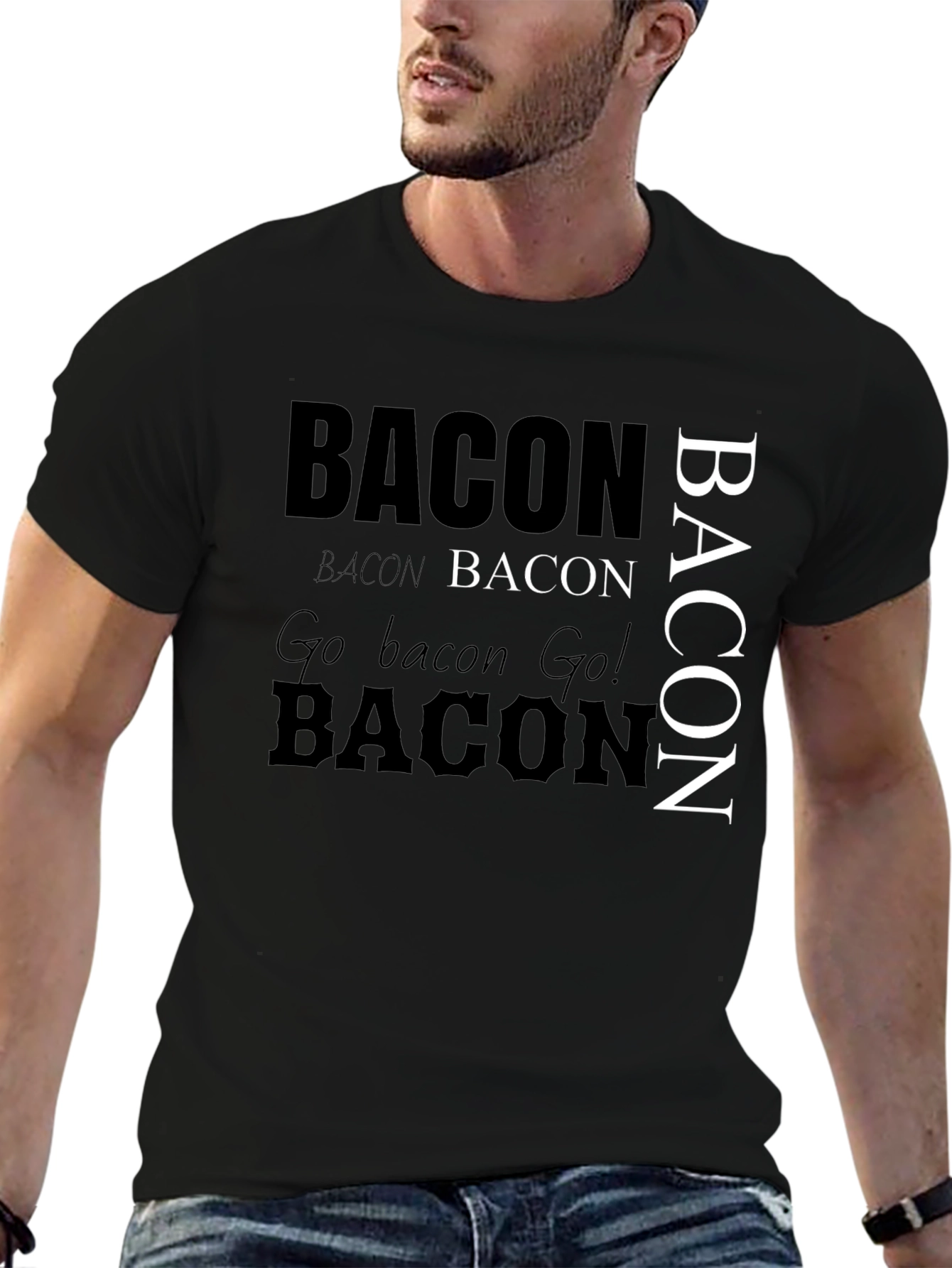 Bacon Lover T-Shirt - Novelty Graphic Tee
