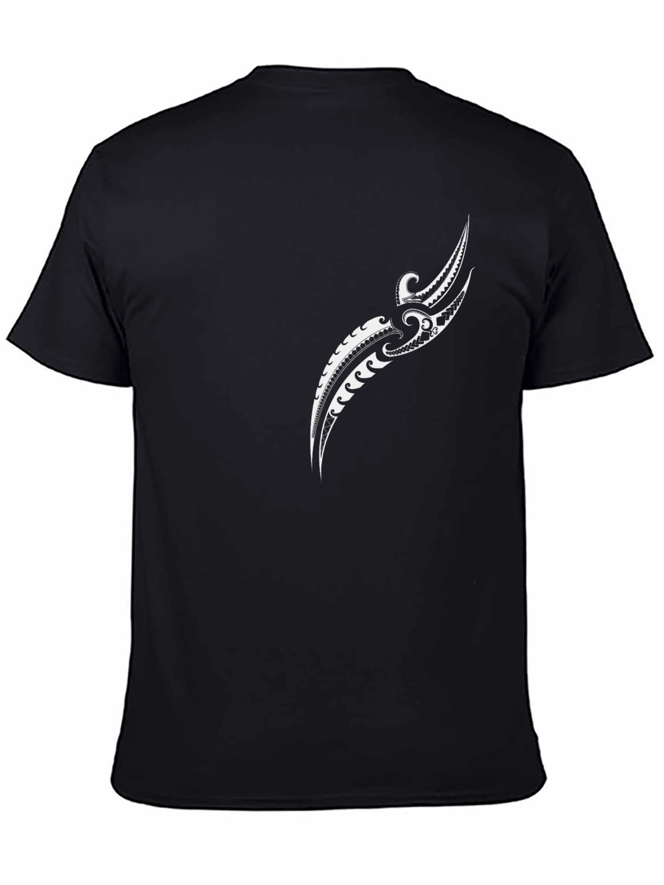 Tribal Tattoo Black T-Shirt