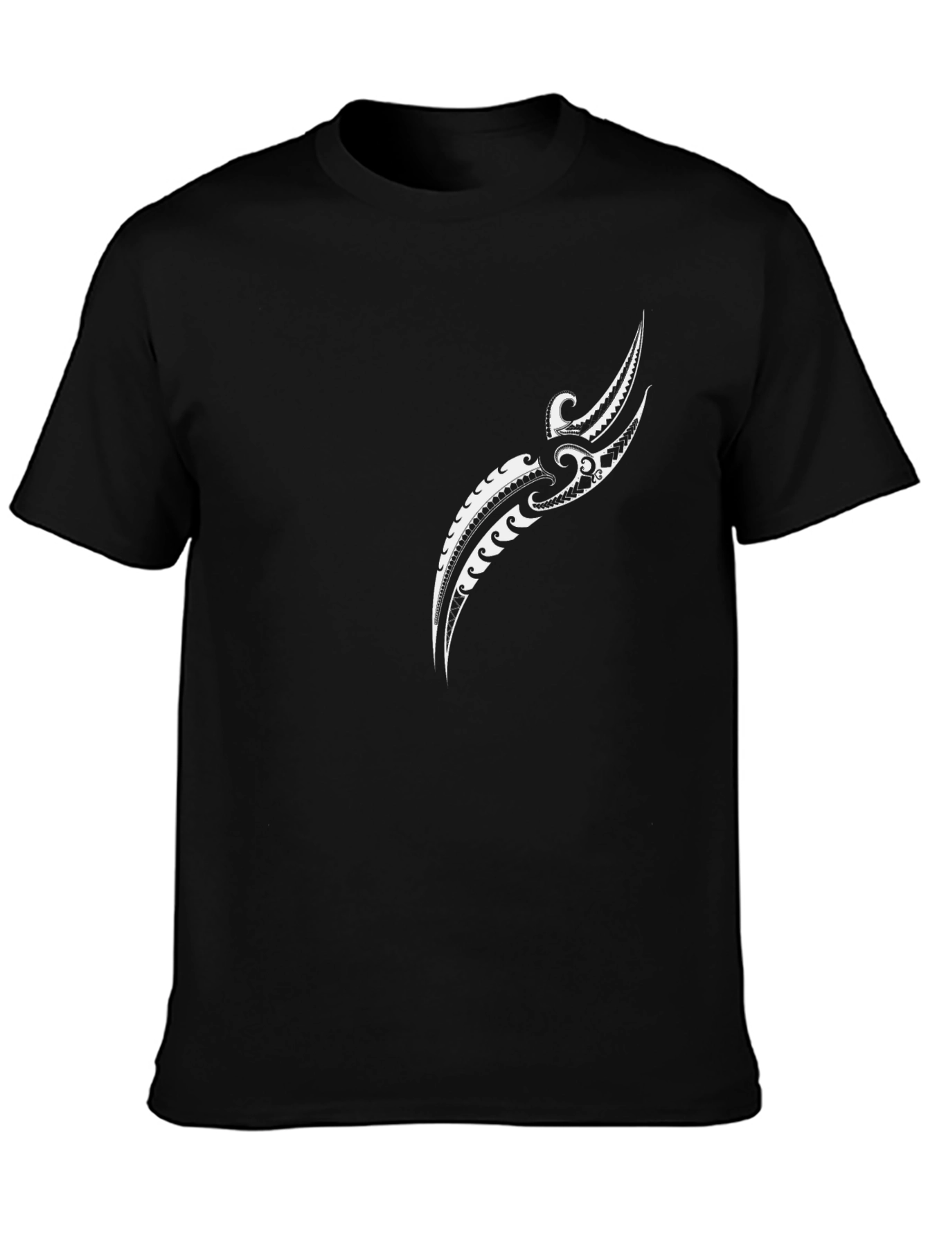 Tribal Tattoo Black T-Shirt