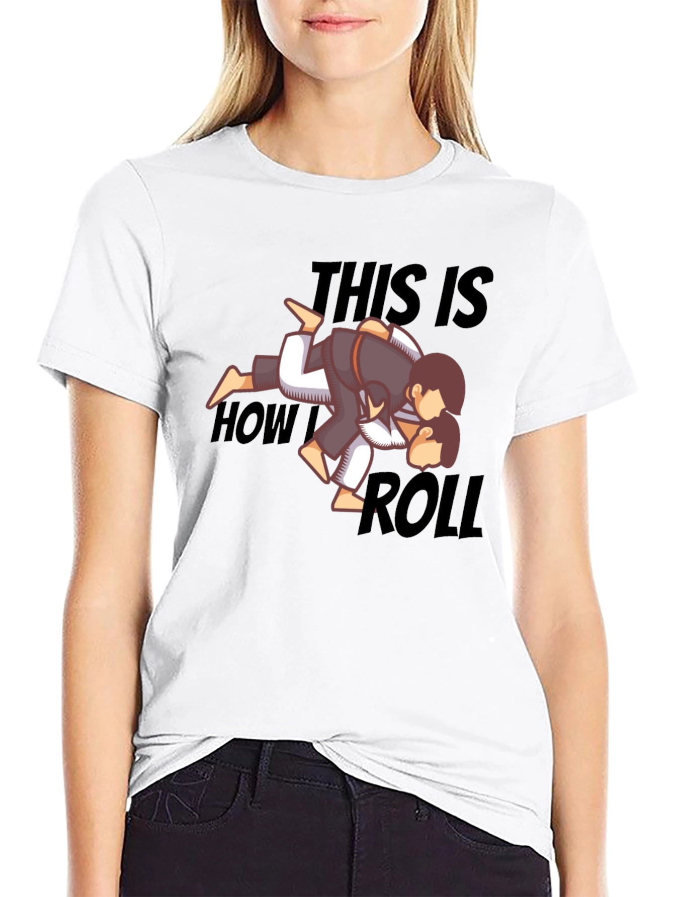 BJJ This Is How We Roll Graphic T-Shirt