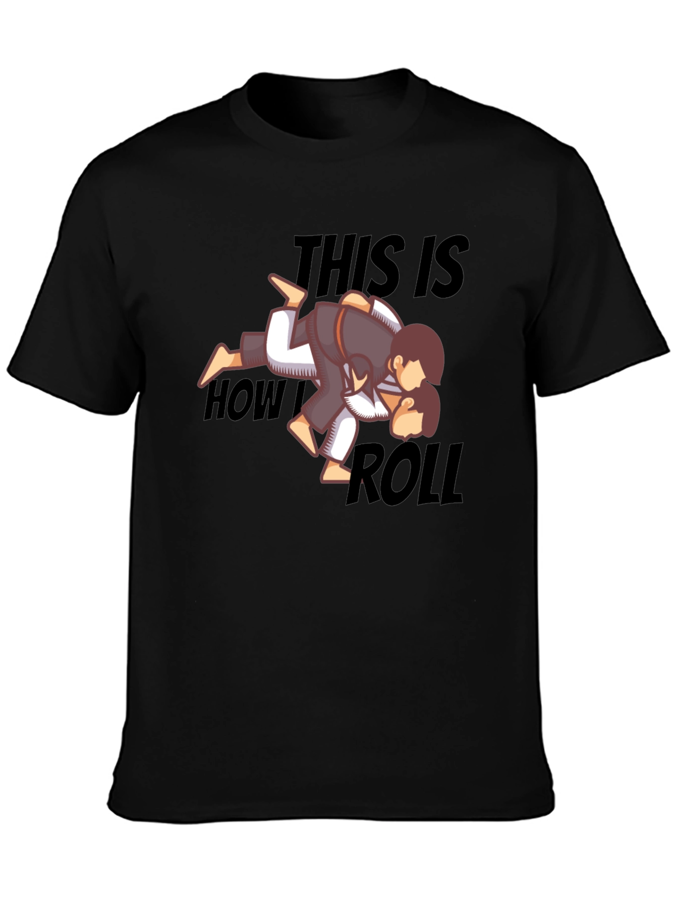 BJJ This Is How We Roll Graphic T-Shirt
